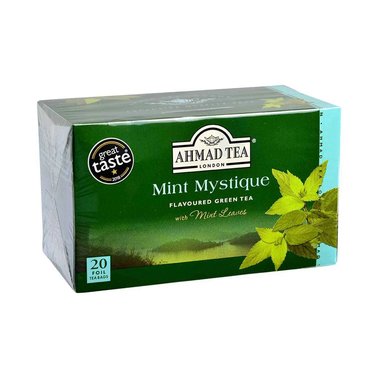 Thé vert aromatisé à la bergamote x20 sachets 40g - AHMAD TEA - vue 3