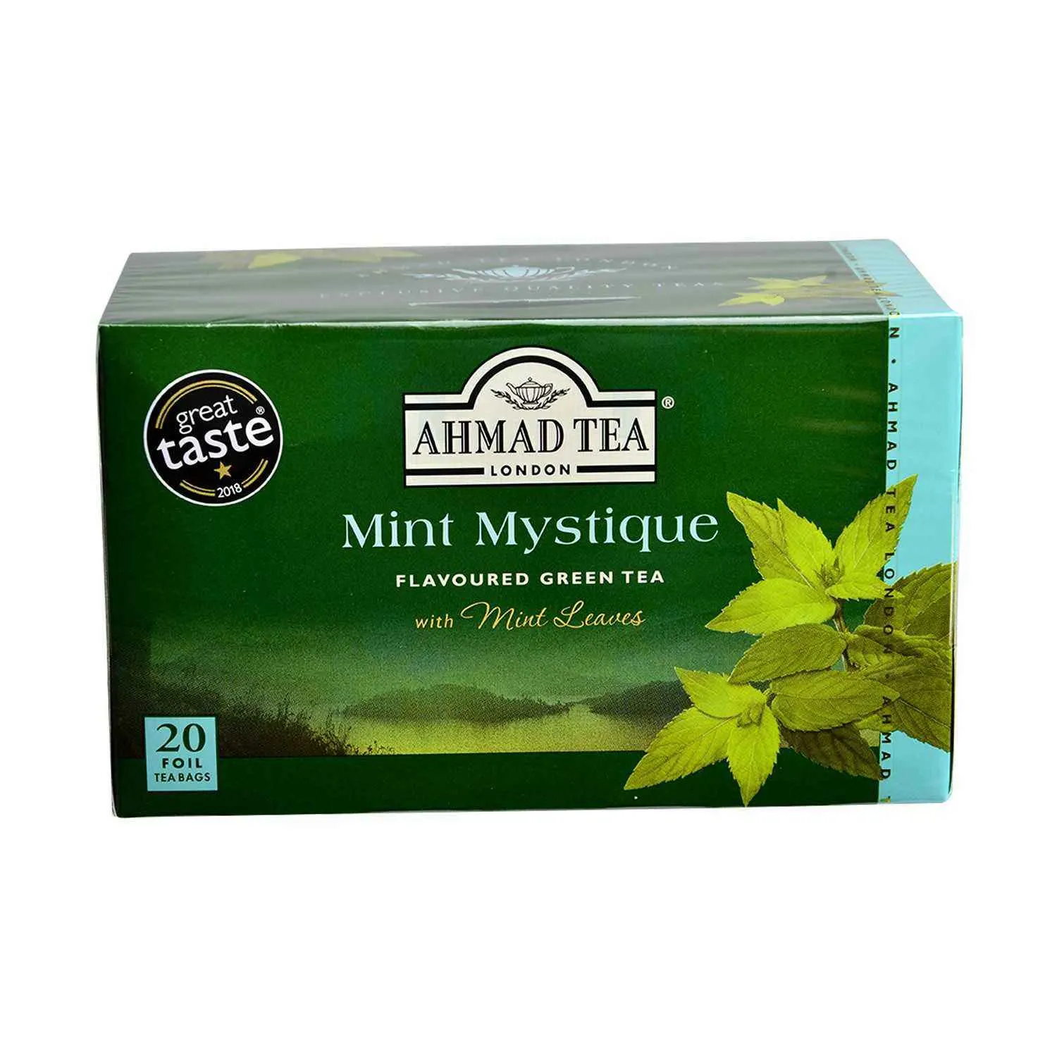 Thé vert aromatisé à la bergamote x20 sachets 40g - AHMAD TEA