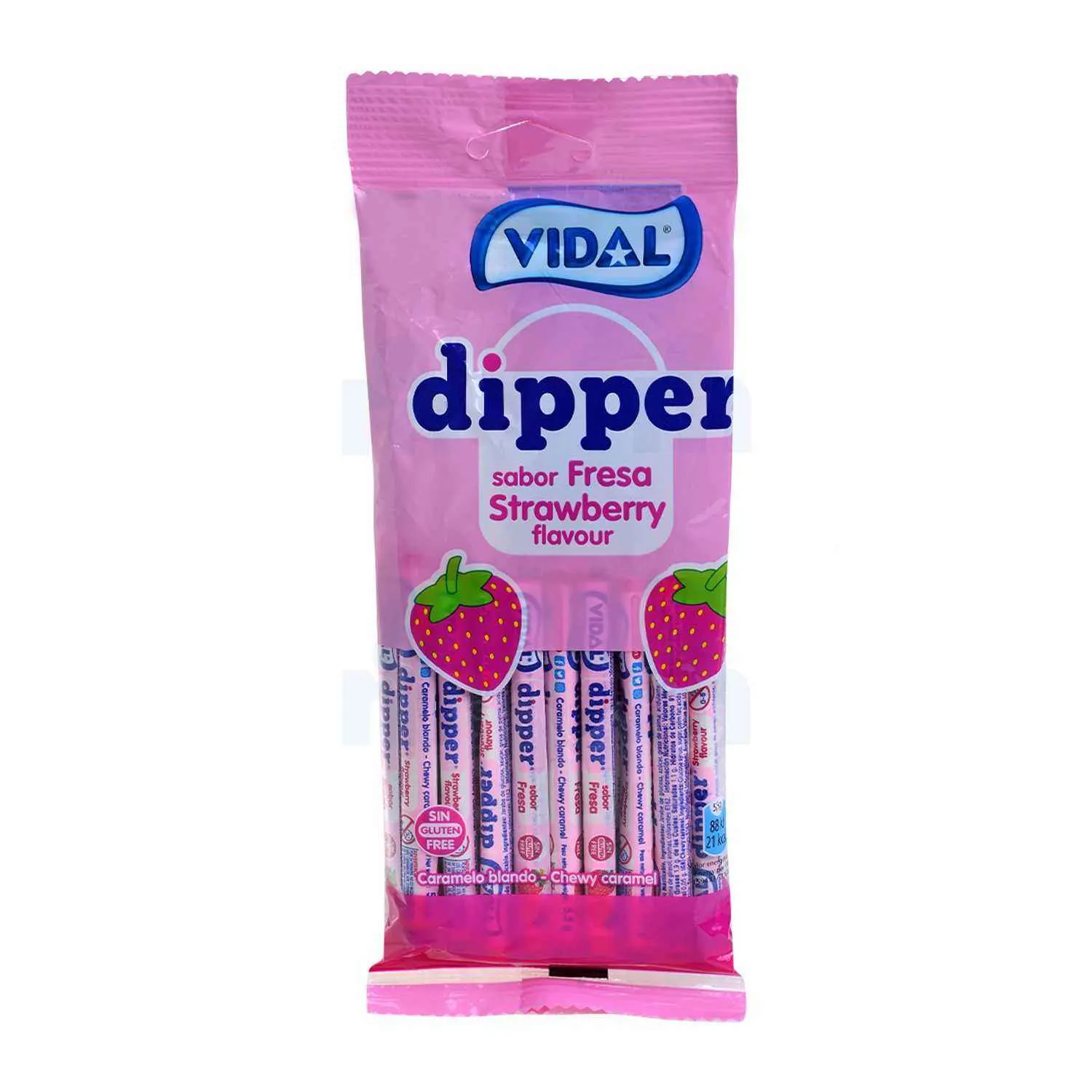 Pâte à mâcher saveur fraîse Dipper 100g - VIDAL