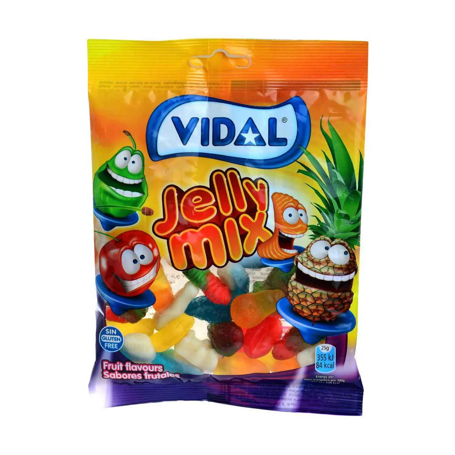 Gommes Jelly mix 100g - VIDAL