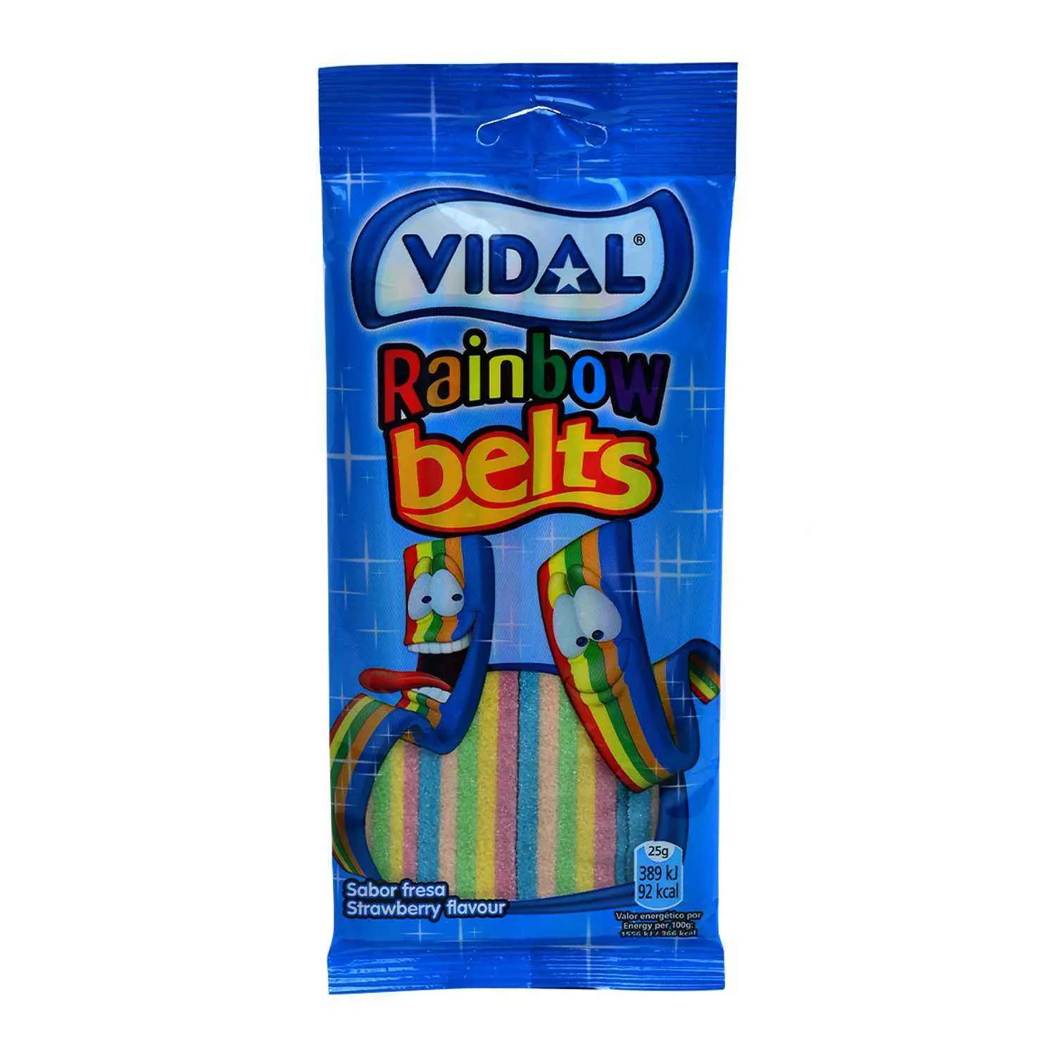 Gommes RAINBOW acidulées 100g - VIDAL