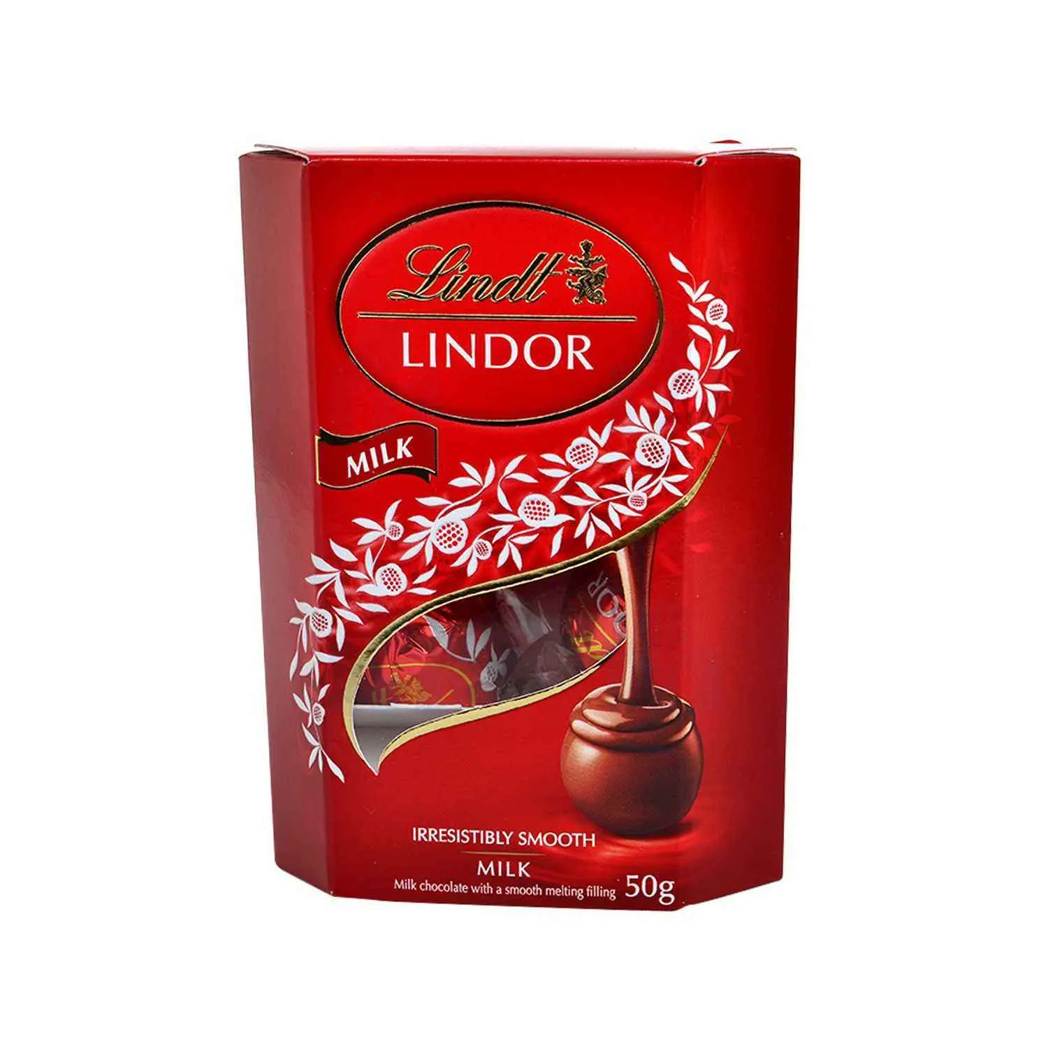 Mini boîte de chocolats au lait Lindor 50g - LINDT