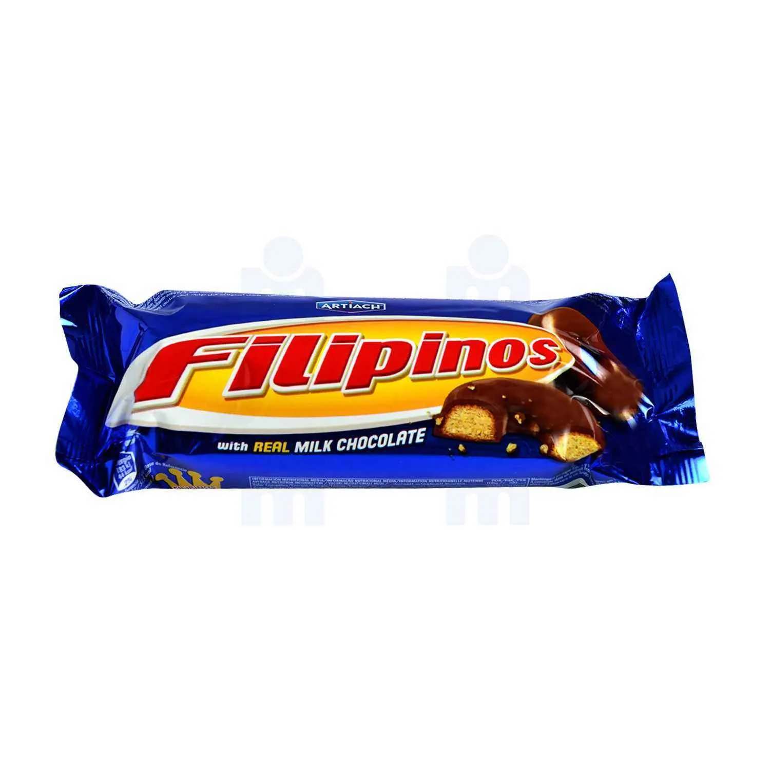 Biscuits enrobés de chocolat au lait 75g - FILIPINOS