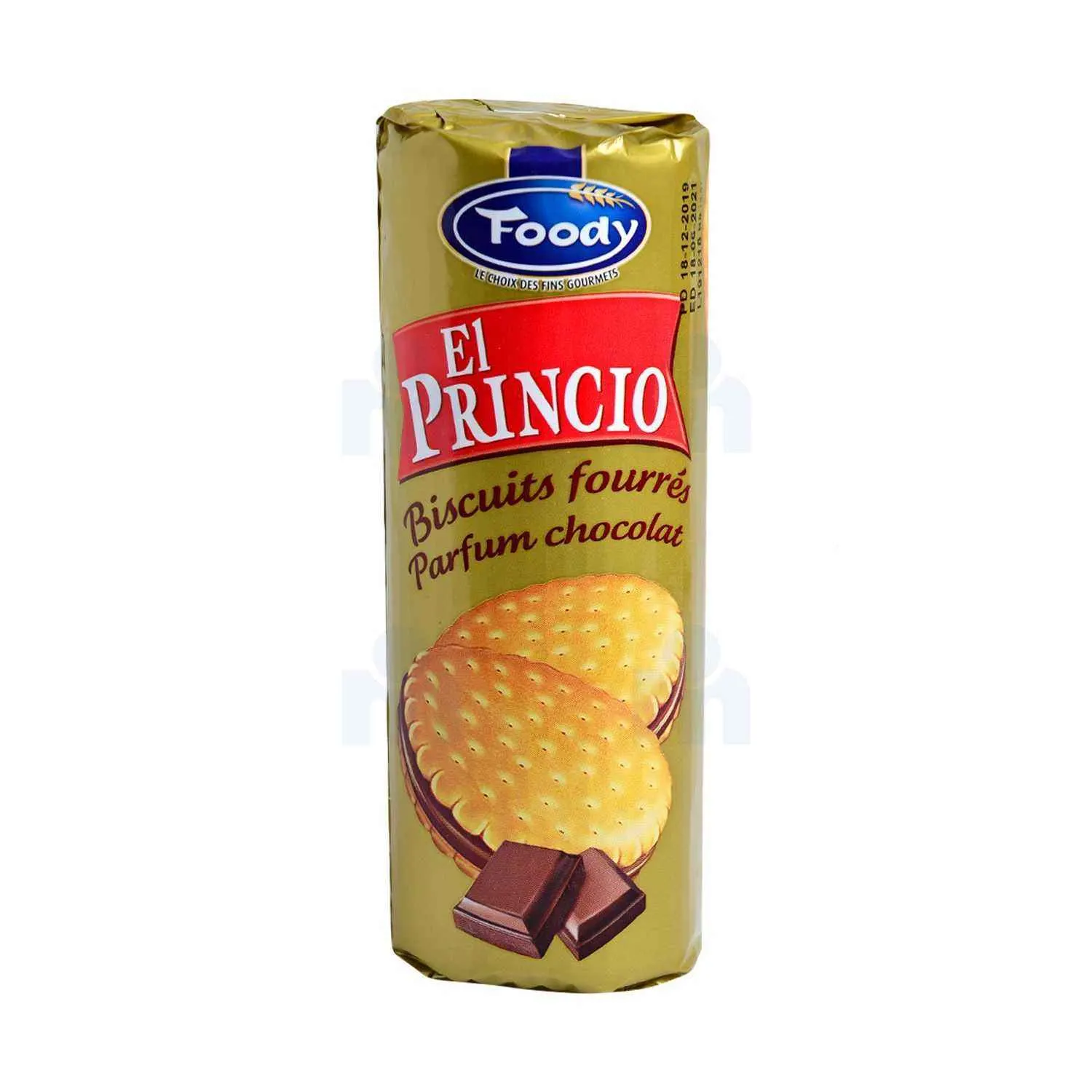Biscuits fourrés saveur chocolat 180g - EL PRINCIO