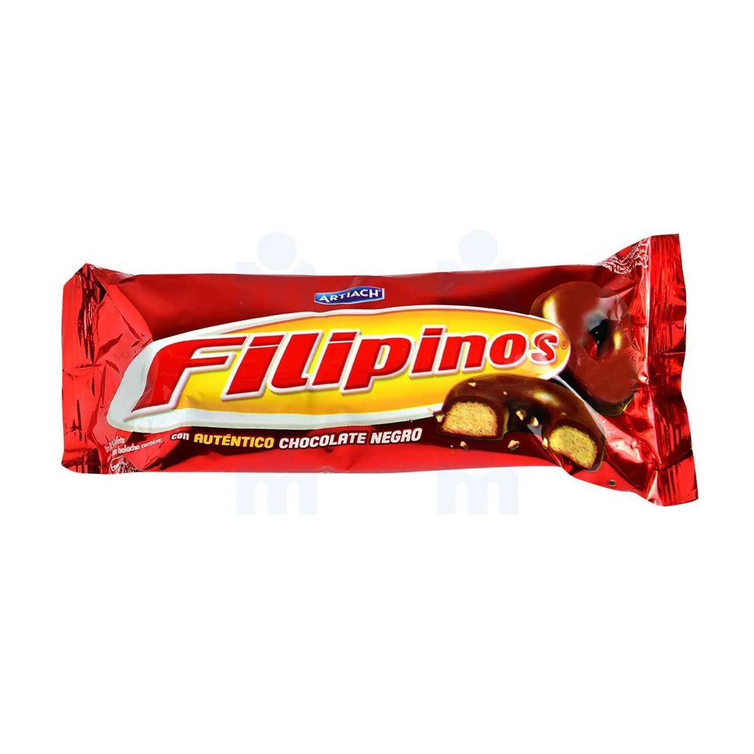 Biscuits enrobés de chocolat noir 75g - FILIPINOS