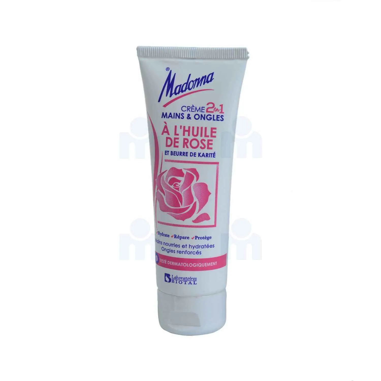 Crème pour mains et ongles à l'huile de rose 75ml - MADONNA
