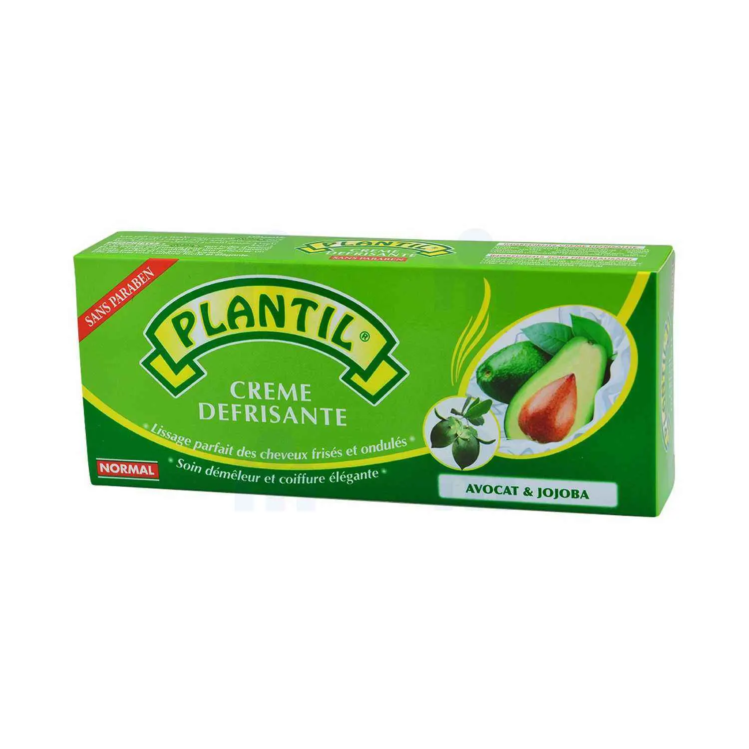 Crème défrisante aux huiles d'avocat & jojoba 100ml - PLANTIL