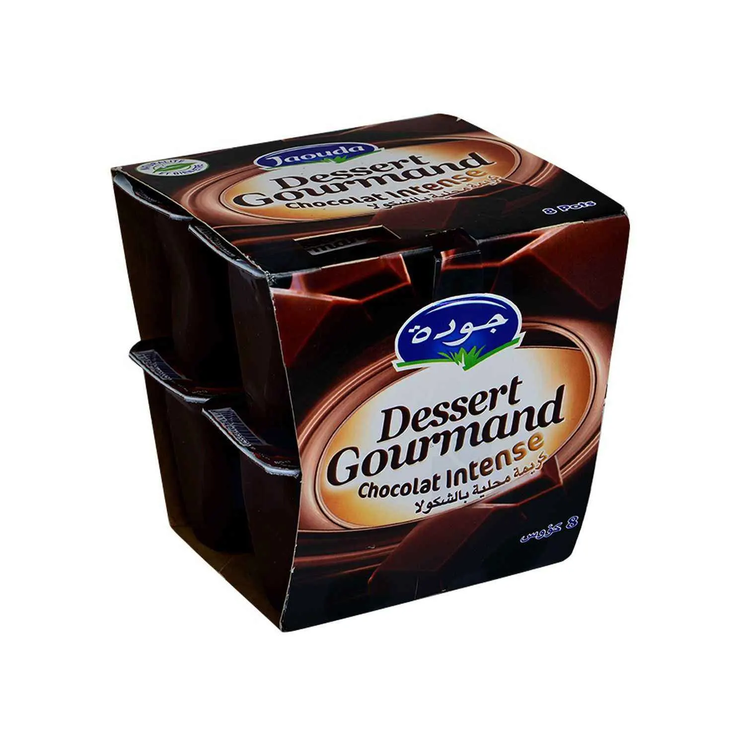 Dessert gourmand chocolat intense 8x85g - JAOUDA