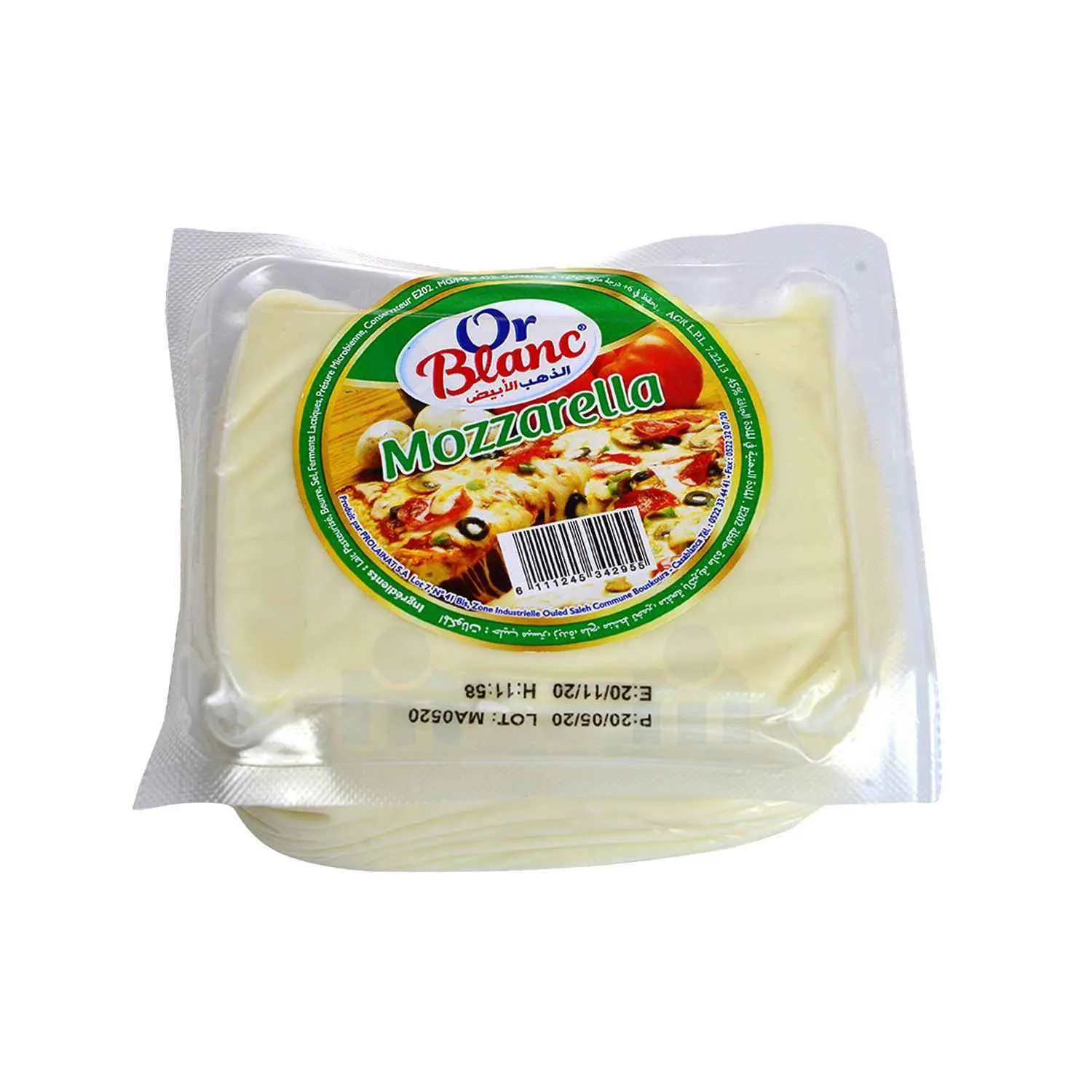 Fromage Mozzarella 500g - OR BLANC
