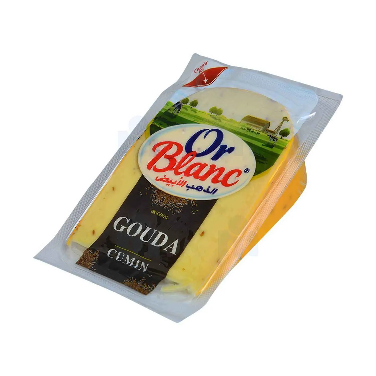 Fromage gouda cumin 265g - OR BLANC