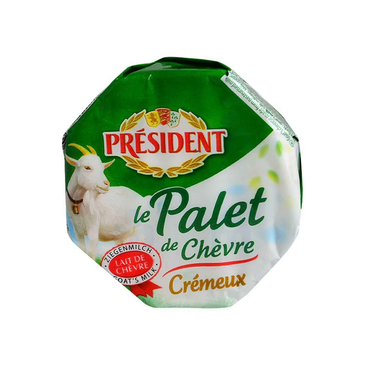 Fromage de chèvre crémeux 120g - PRÉSIDENT