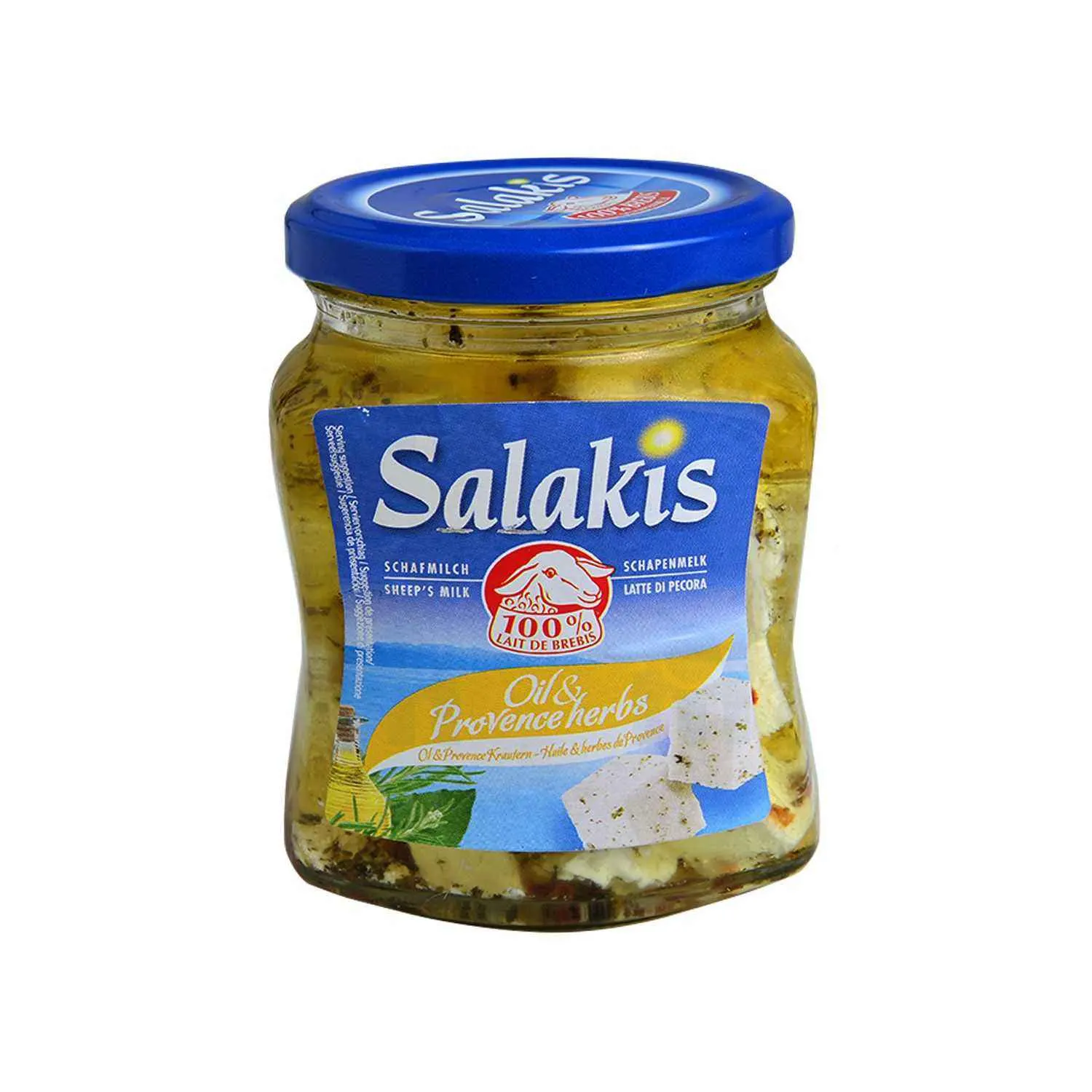 Fromage Féta aux herbes de provence 300g - SALAKIS