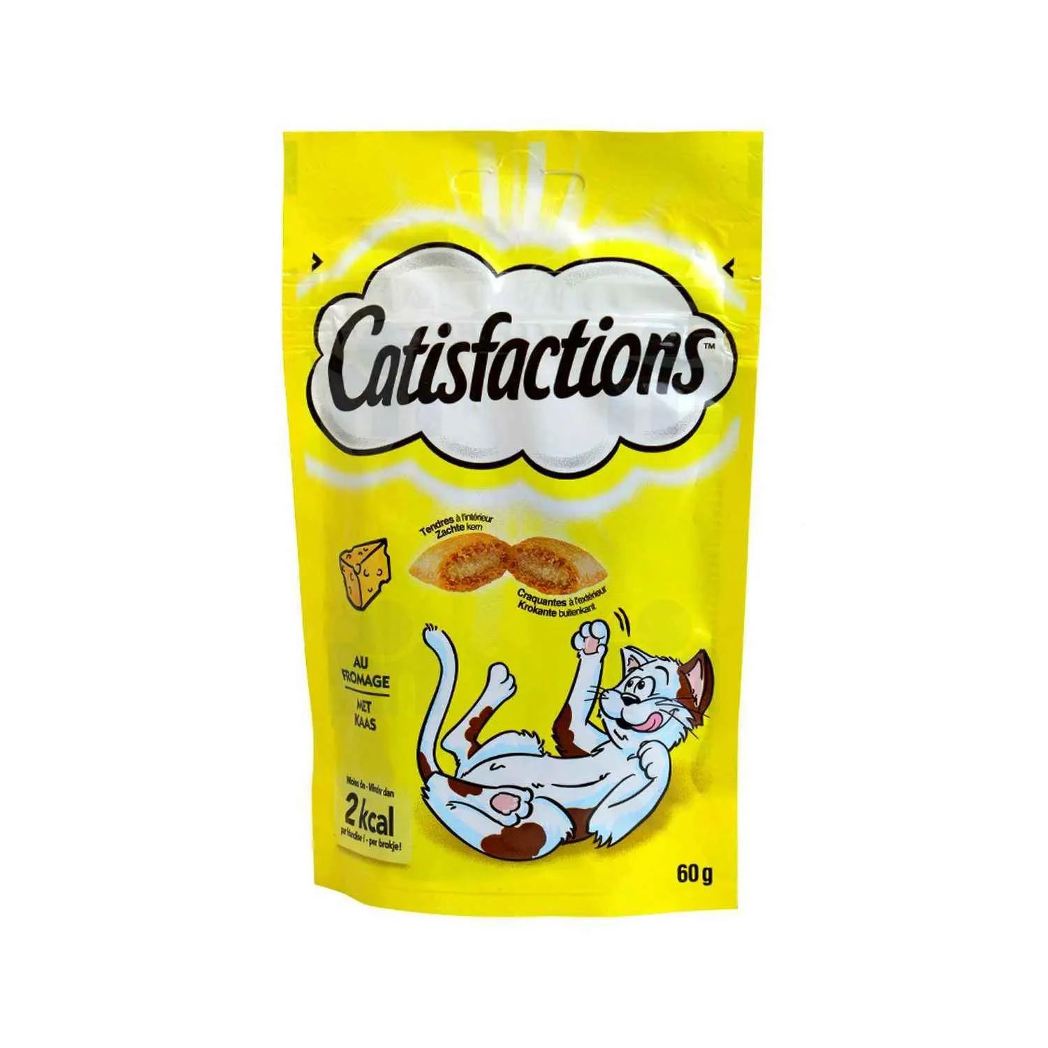 Friandises pour chat au fromage 60g - CATISFACTIONS