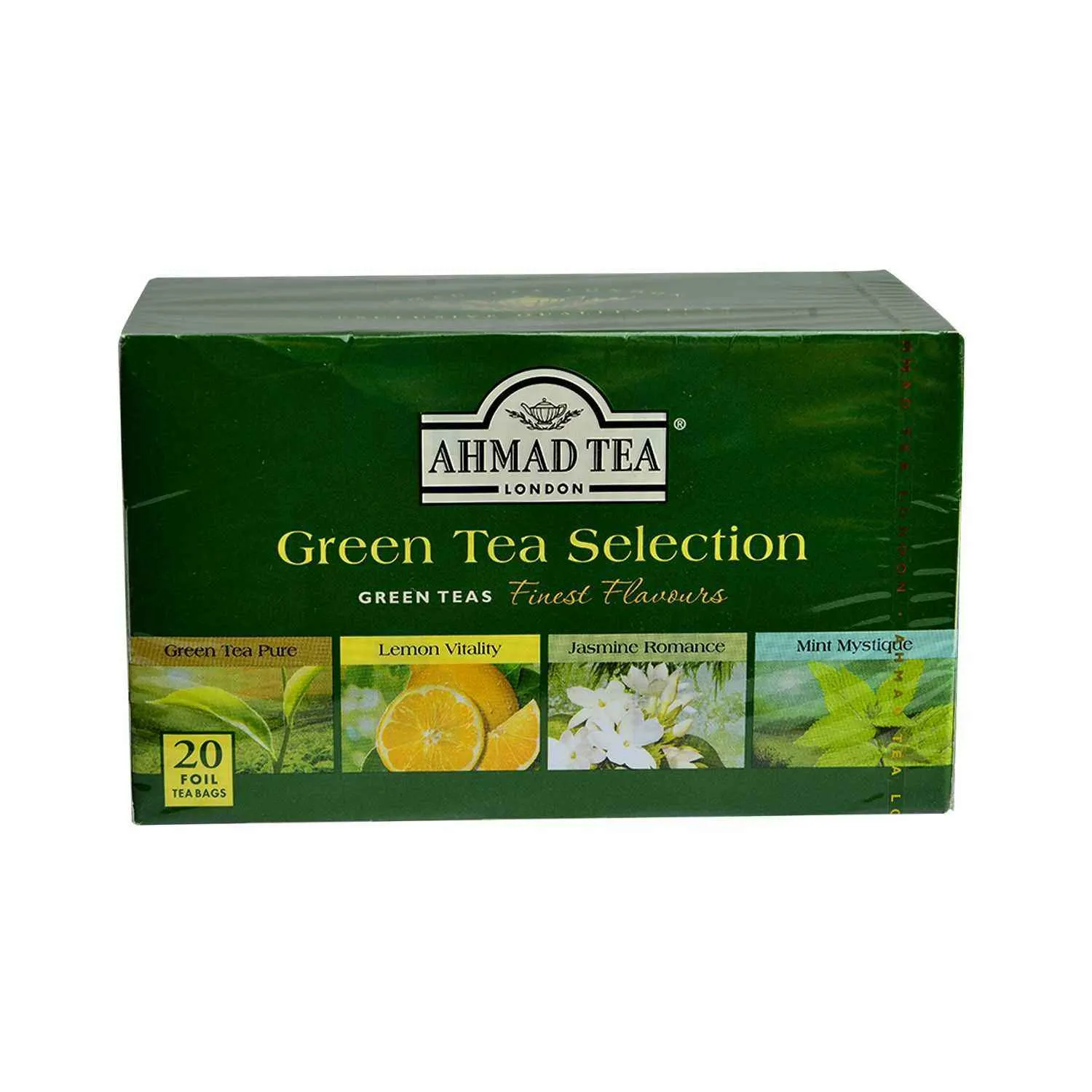 Thé vert aromatisé sélection x20 sachets 40g - AHMAD TEA