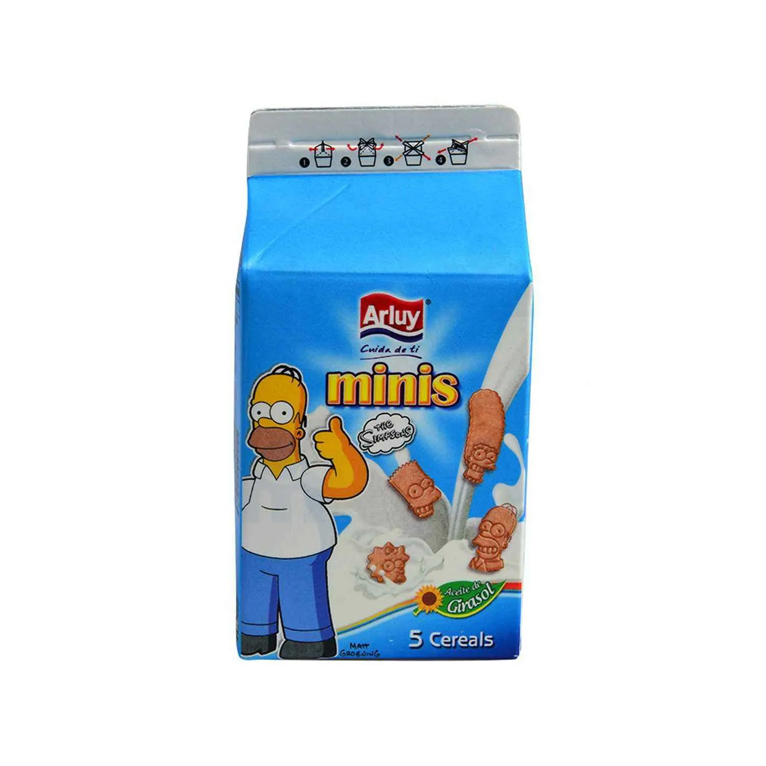 Minis biscuits The Simpsons 135g - ARLUY