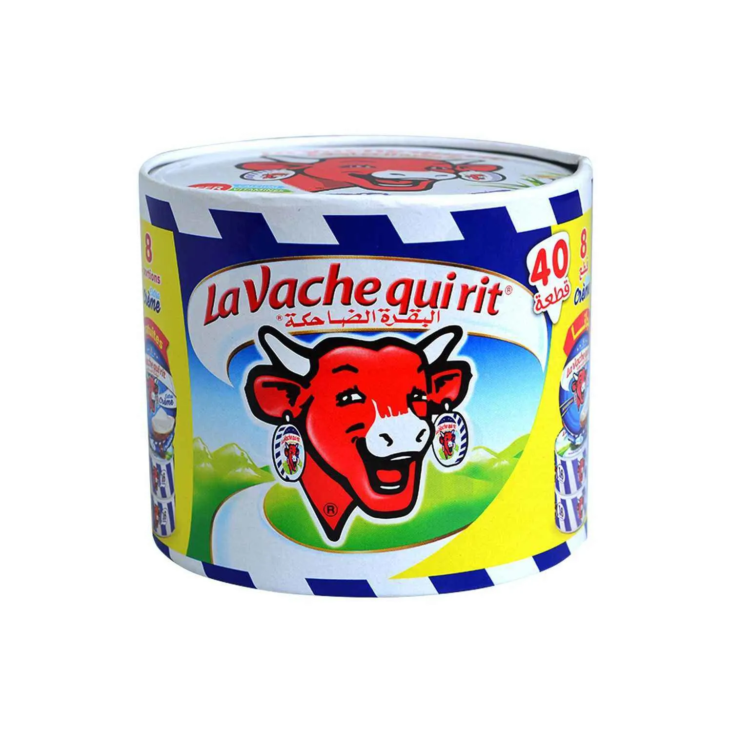 Fromage fondu original x32 pièces + 8 pièces extra crème 600g - LA VACHE QUI RIT