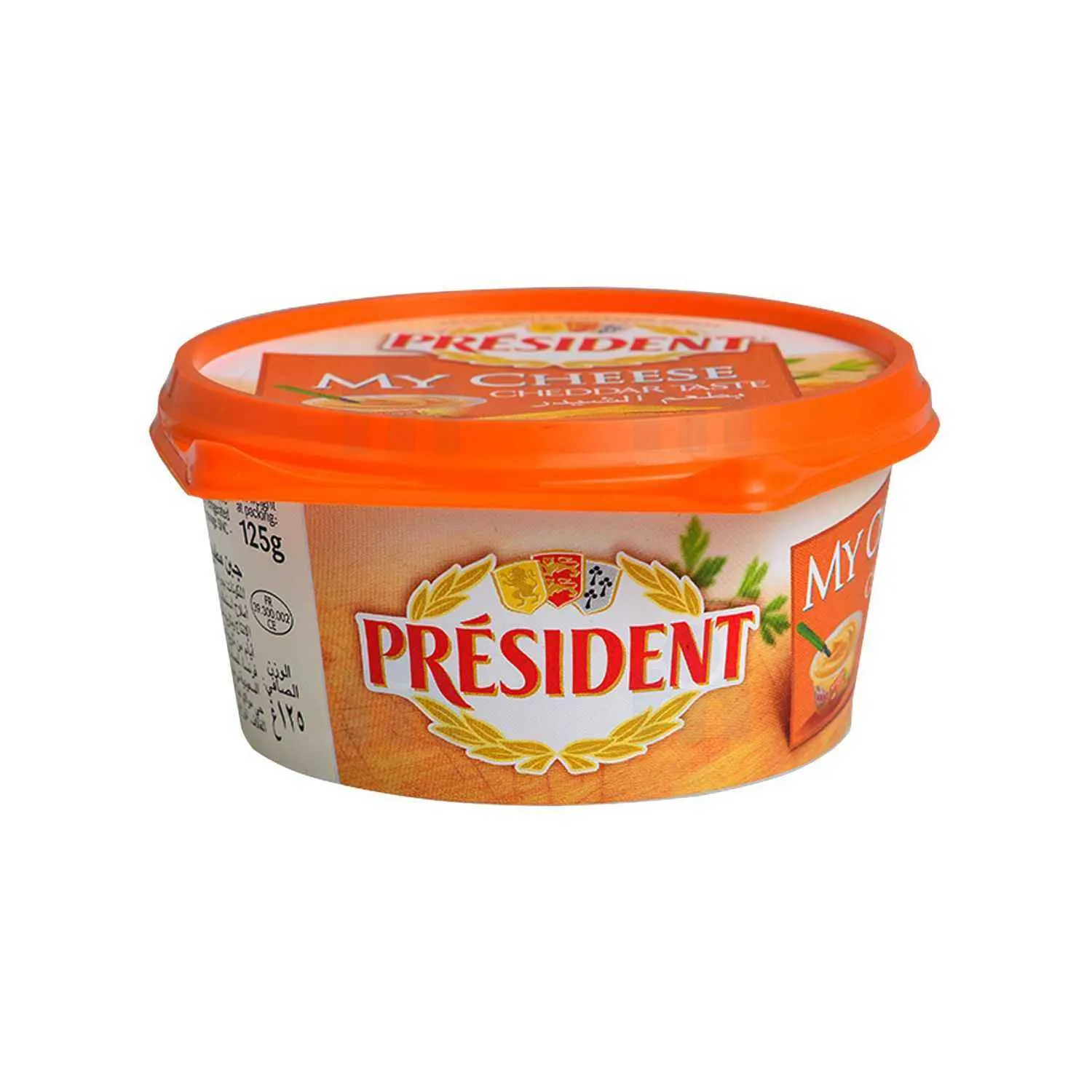 Fromage fondu à tartiner goût cheddar My Cheese 125g - PRÉSIDENT