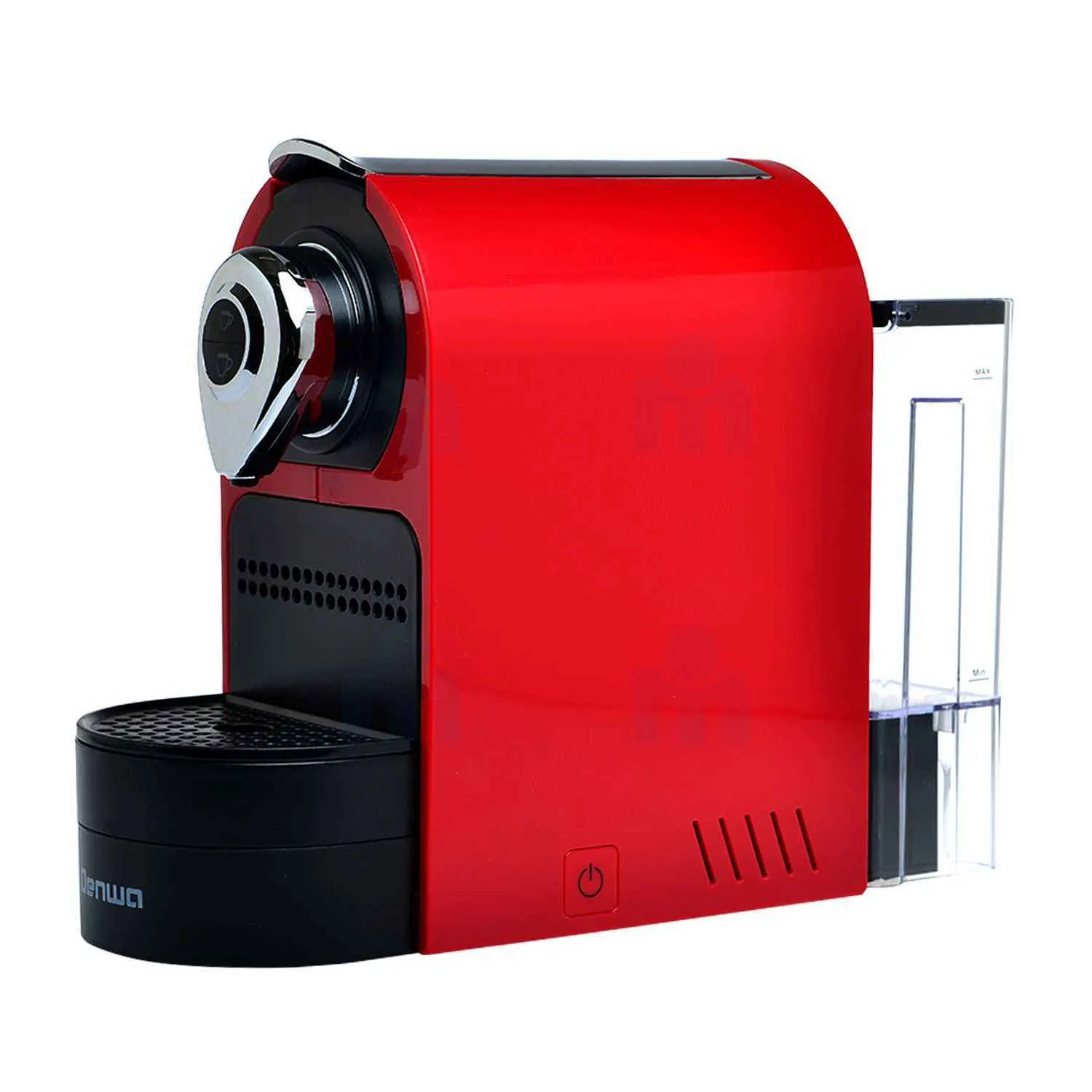Cafétière à dosette ECM-290 1400W rouge - DENWA