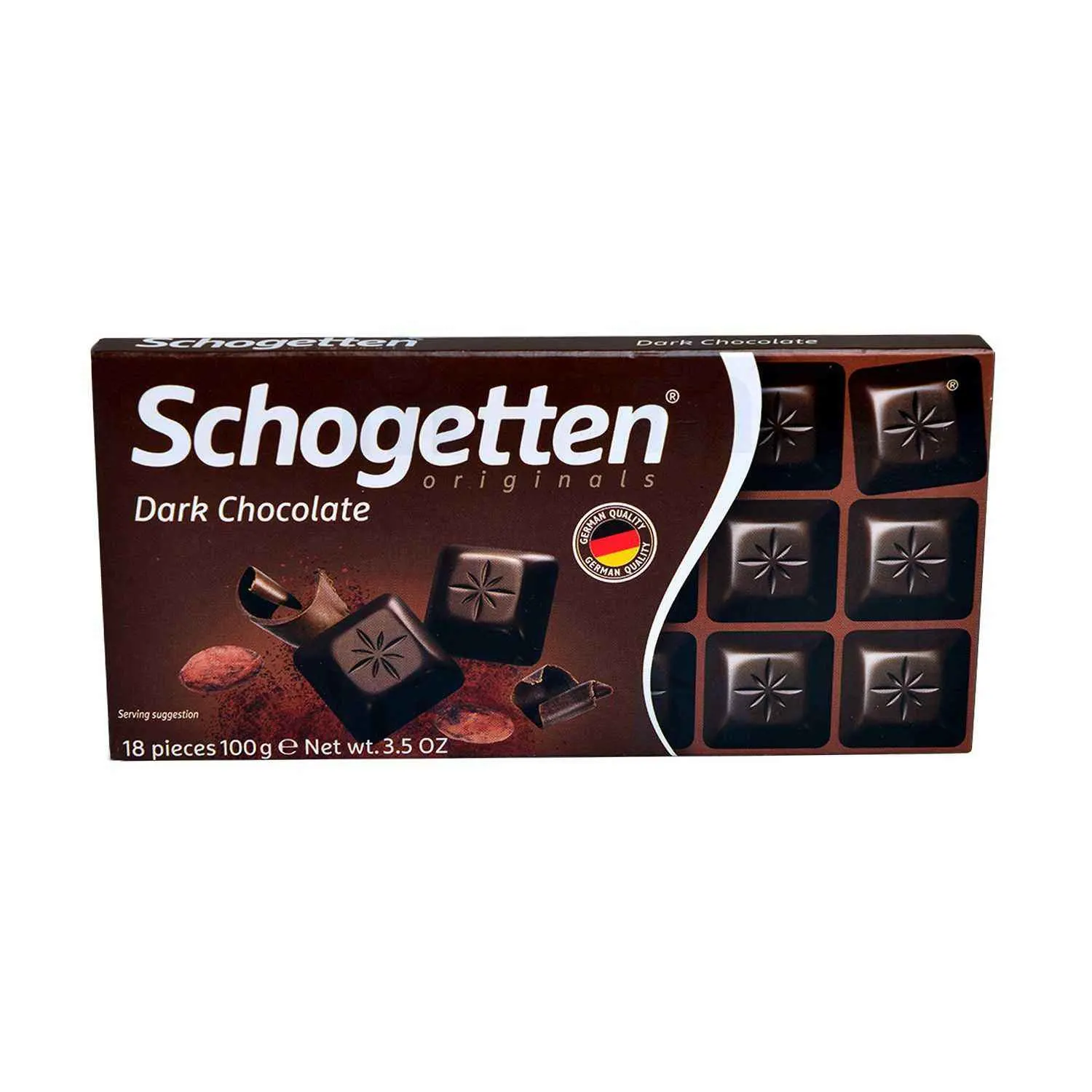 Tablette chocolat noir 100g - SCHOGETTEN
