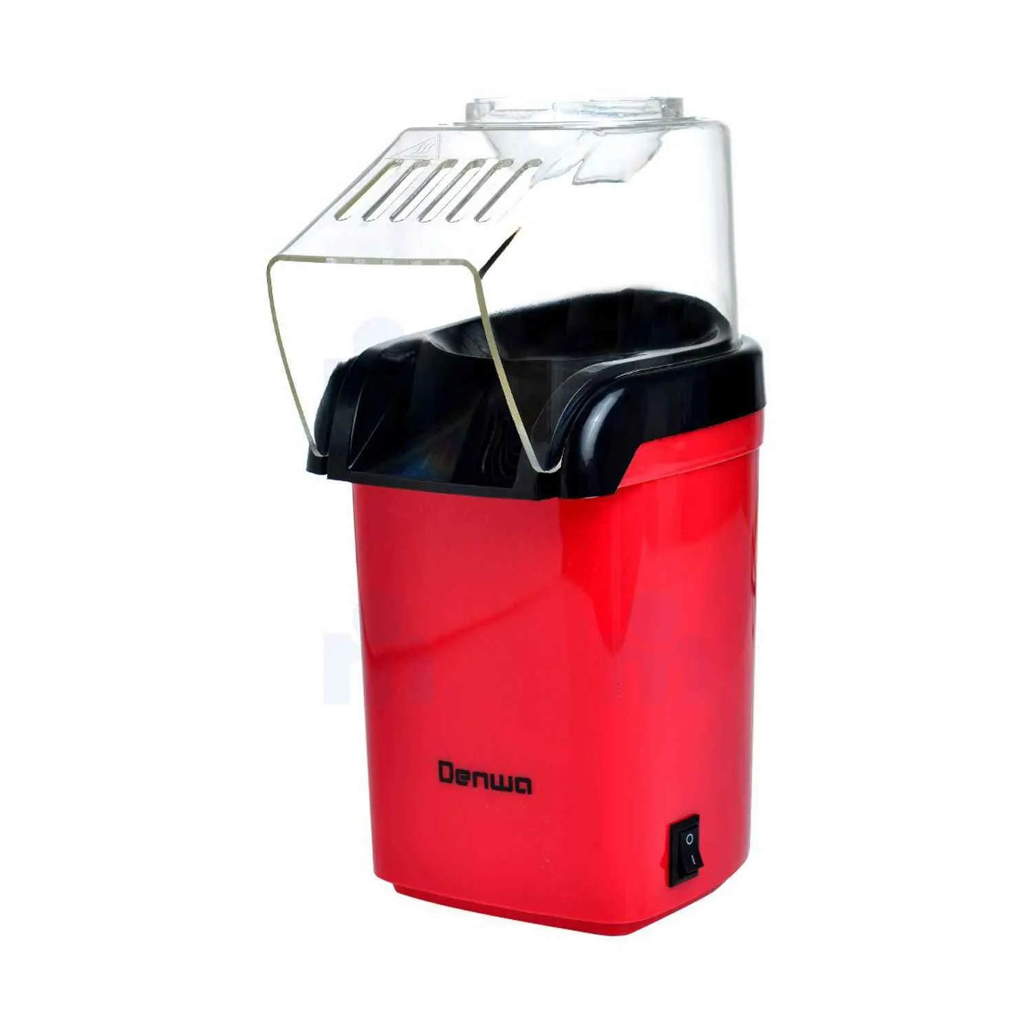 Machine à pop corn sans huile POP-391 1200W rouge - DENWA