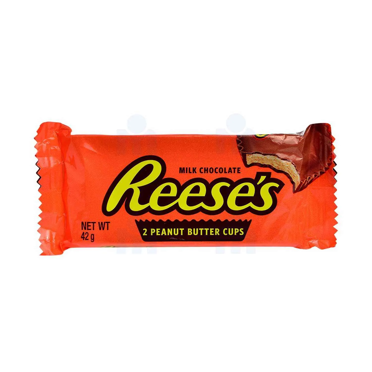 Chocolat au lait fourré au beurre d'arachide x2 42g - REESE'S