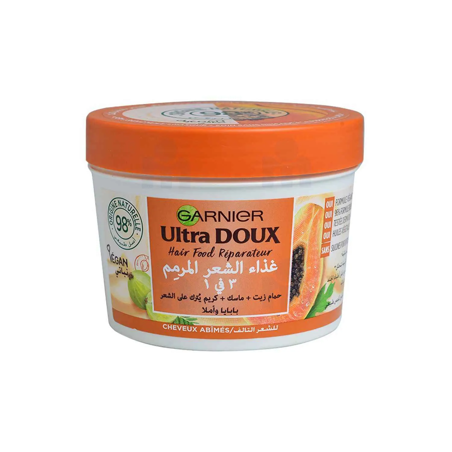 Soin nourissant lissant à la papaye et amla 390ml - ULTRA DOUX