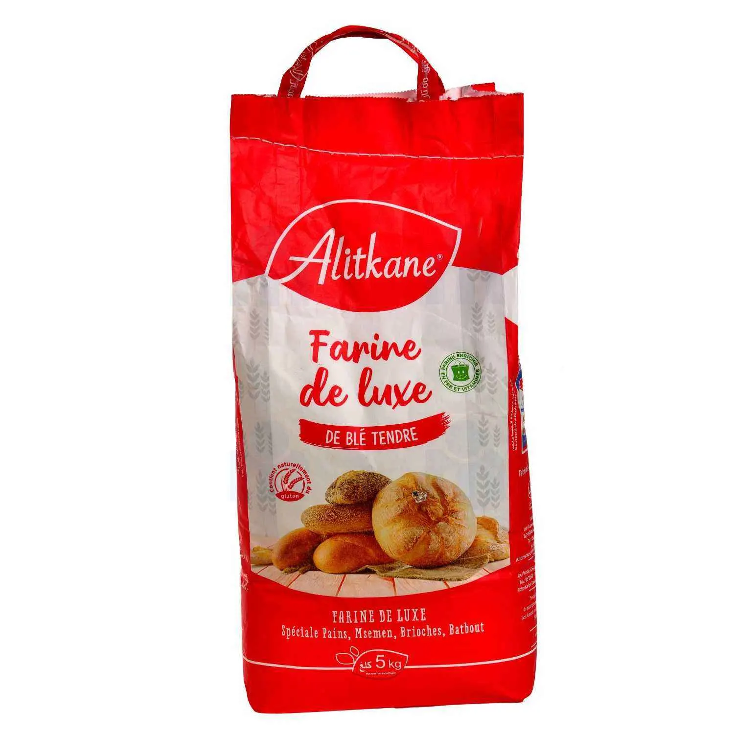 Farine de luxe de blé tendre 5kg - AL ITKANE