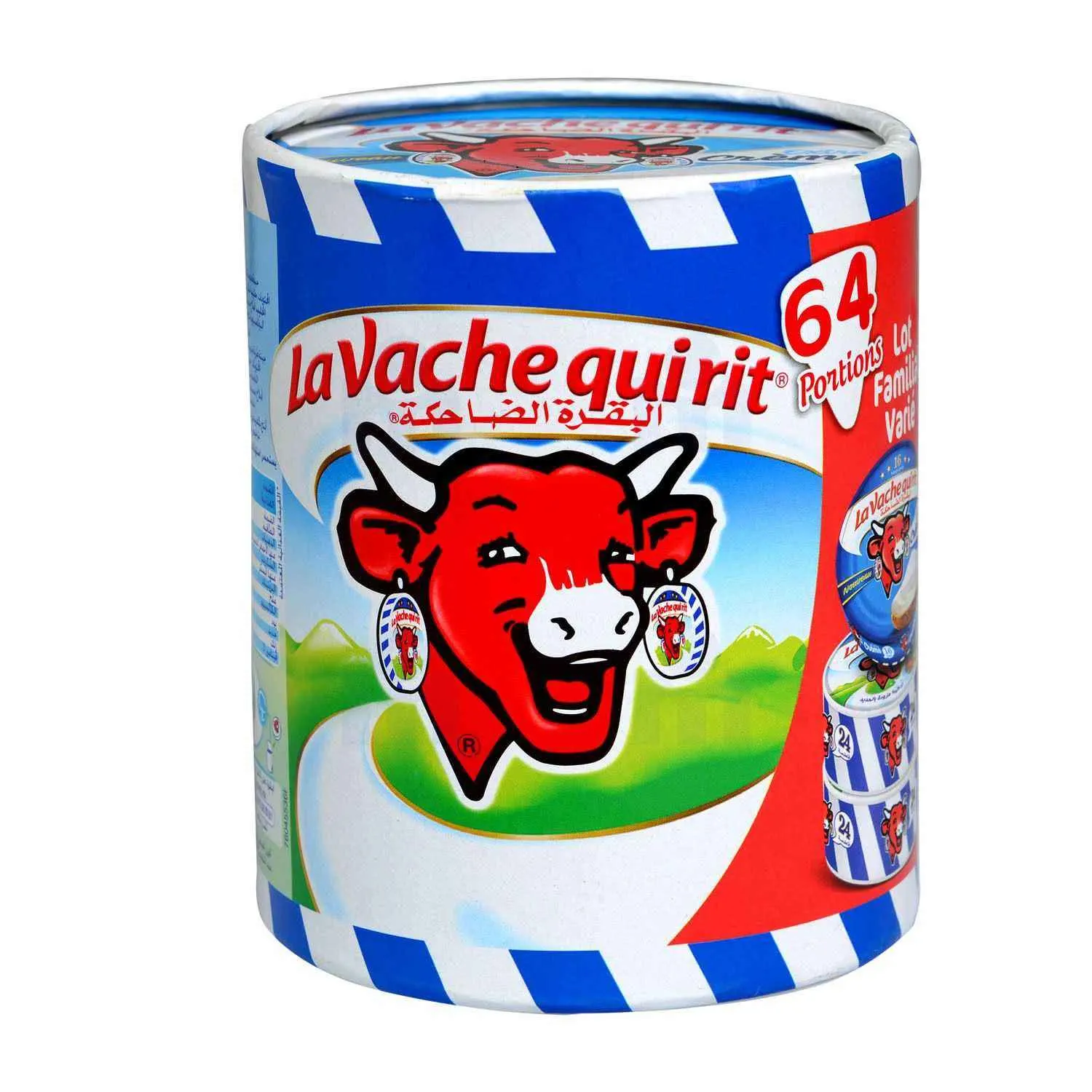 Fromage fondu 64 portions 48 l'Original 16 Extra Crème 960g - LA VACHE QUI RIT