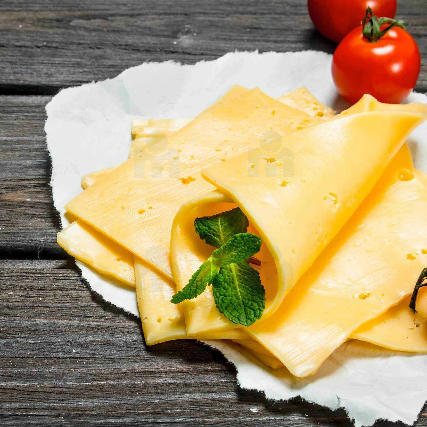 Fromage Gouda nature en tranches 100g - GRAN CŒUR