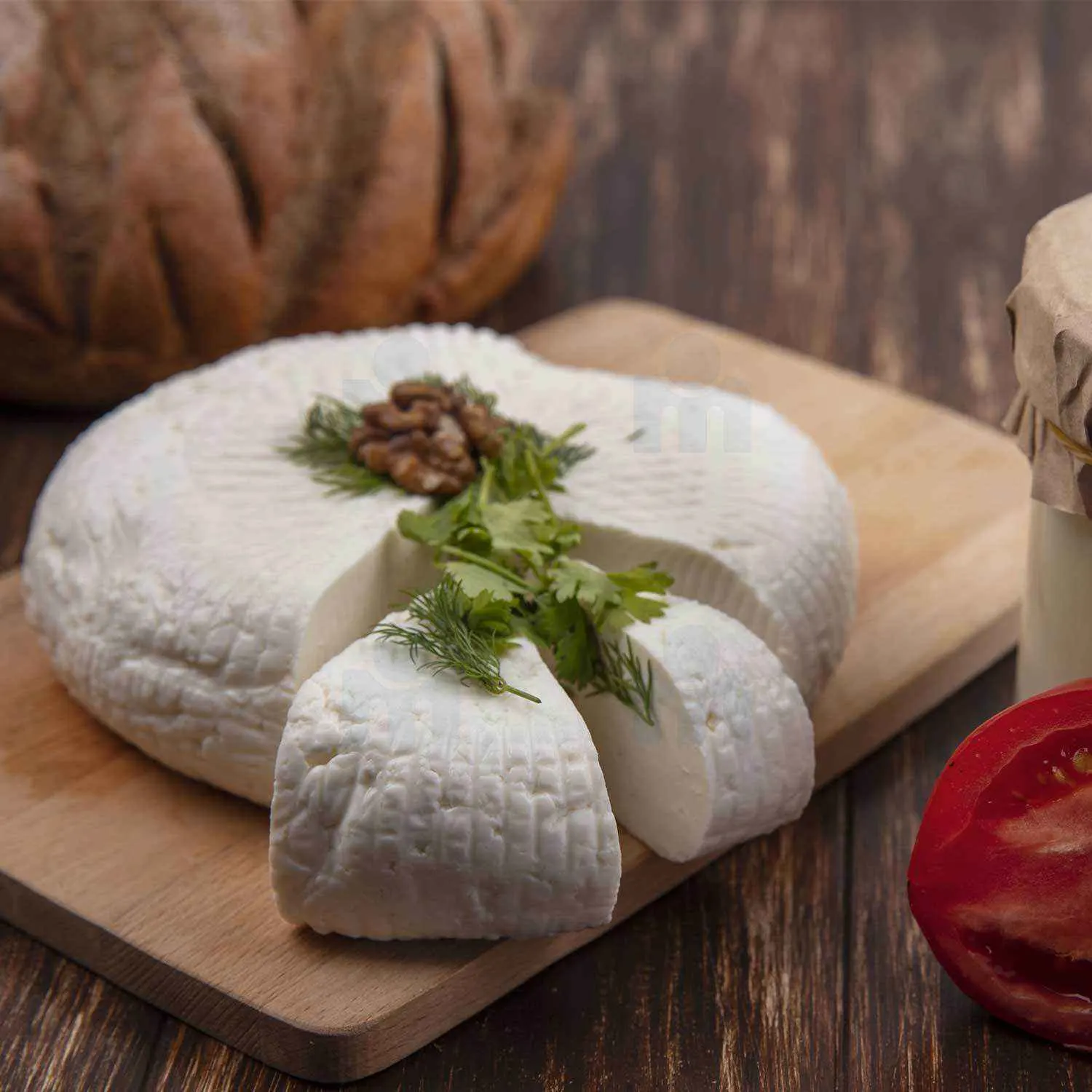 Fromage Ricotta 0% en morceau 100g - FROMADEL - vue 2