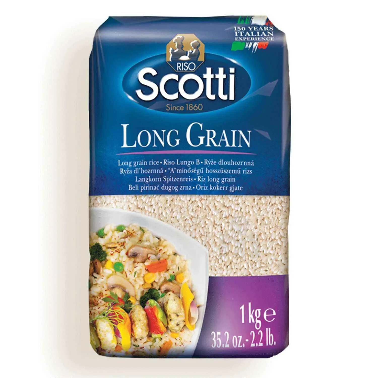 Riz long grain1Kg  - SCOTTI