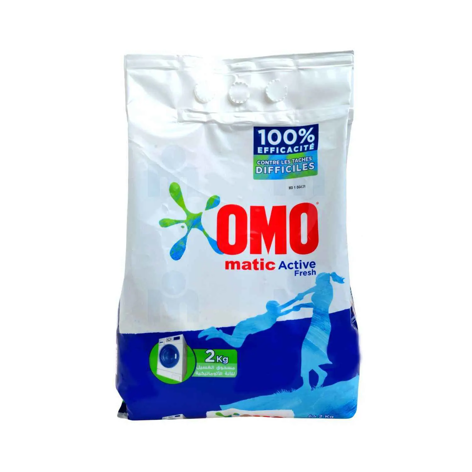 Lessive en poudre Matic Active Fresh 2kg - OMO