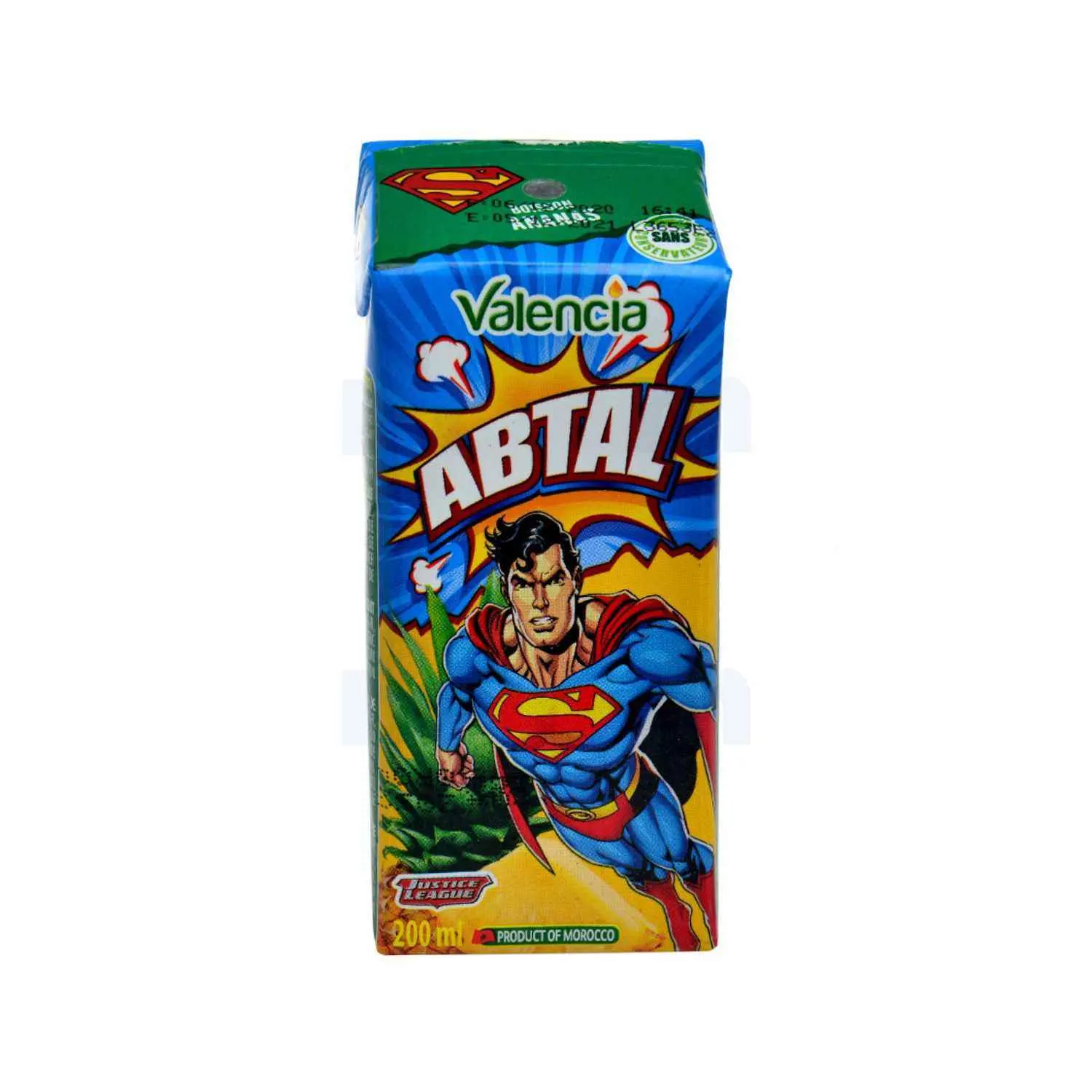 Valencia Abtal boisson au jus d'ananas 200ml