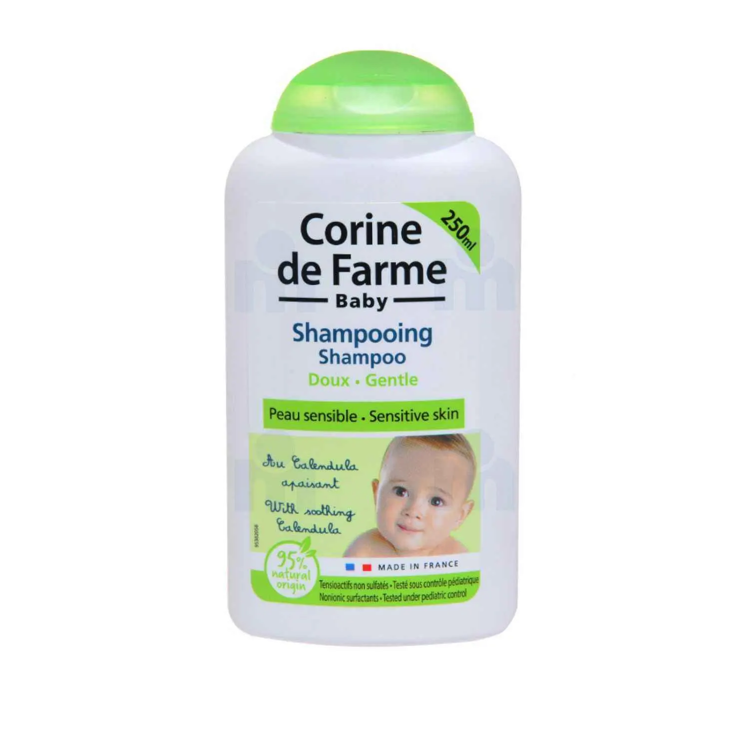 Shampooing doux au calendula apaisant 250ml - CORINE DE FARME