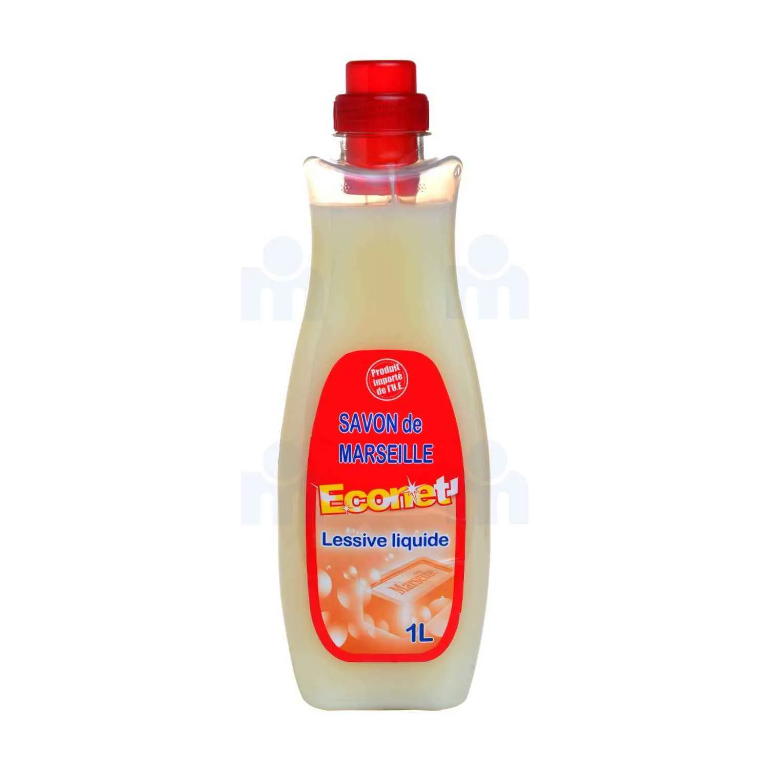 Lessive liquide machine savon de marseille 1L - ECONET