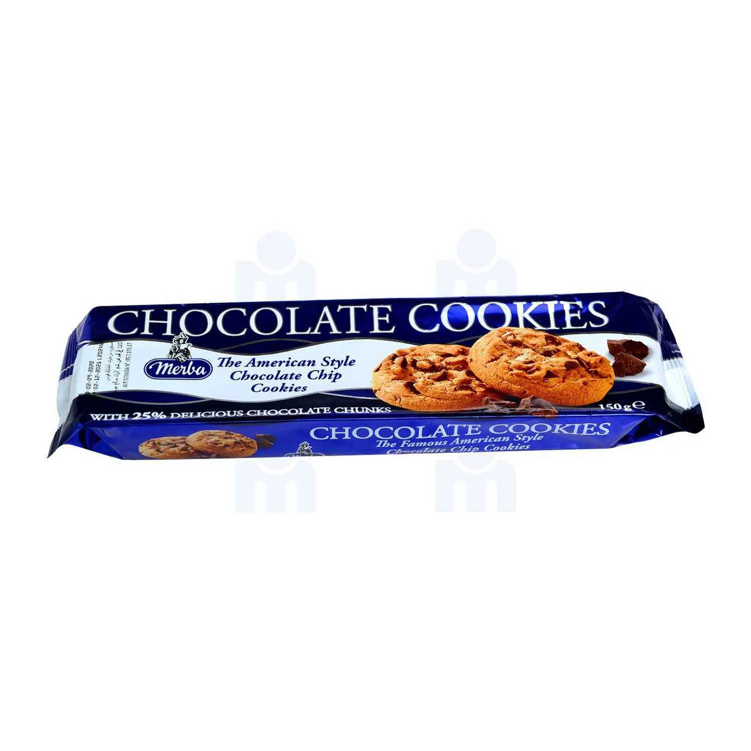 Cookies avec morceaux de chocolats 150g - MERBA