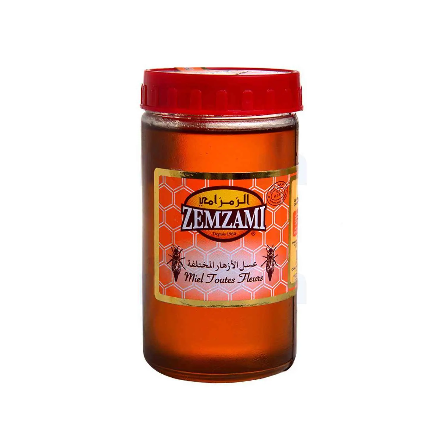 Miel toutes fleurs bocal plastique 250g - ZEMZAMI