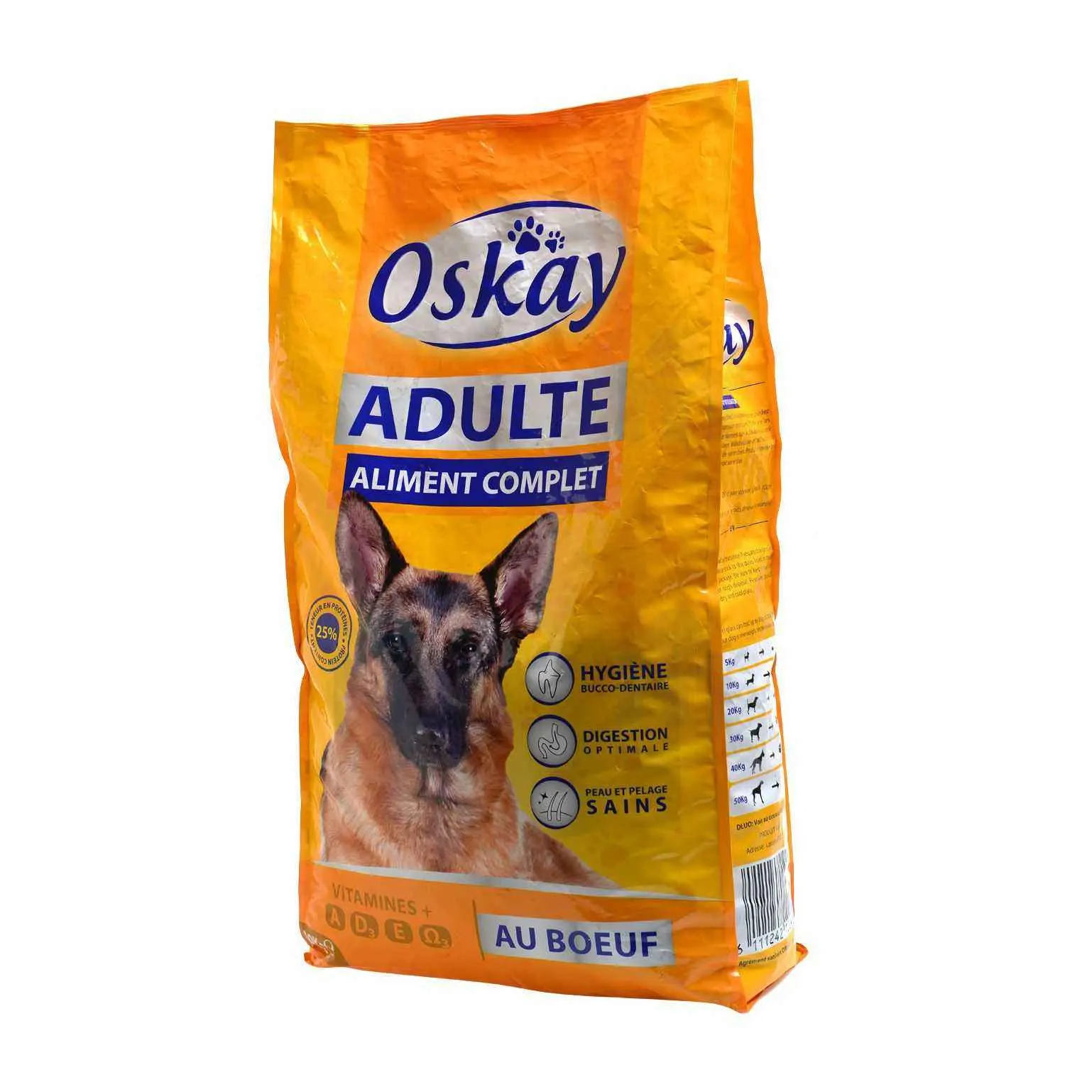 Croquettes au bœuf pour chien adulte 10Kg - OSKAY - vue 4