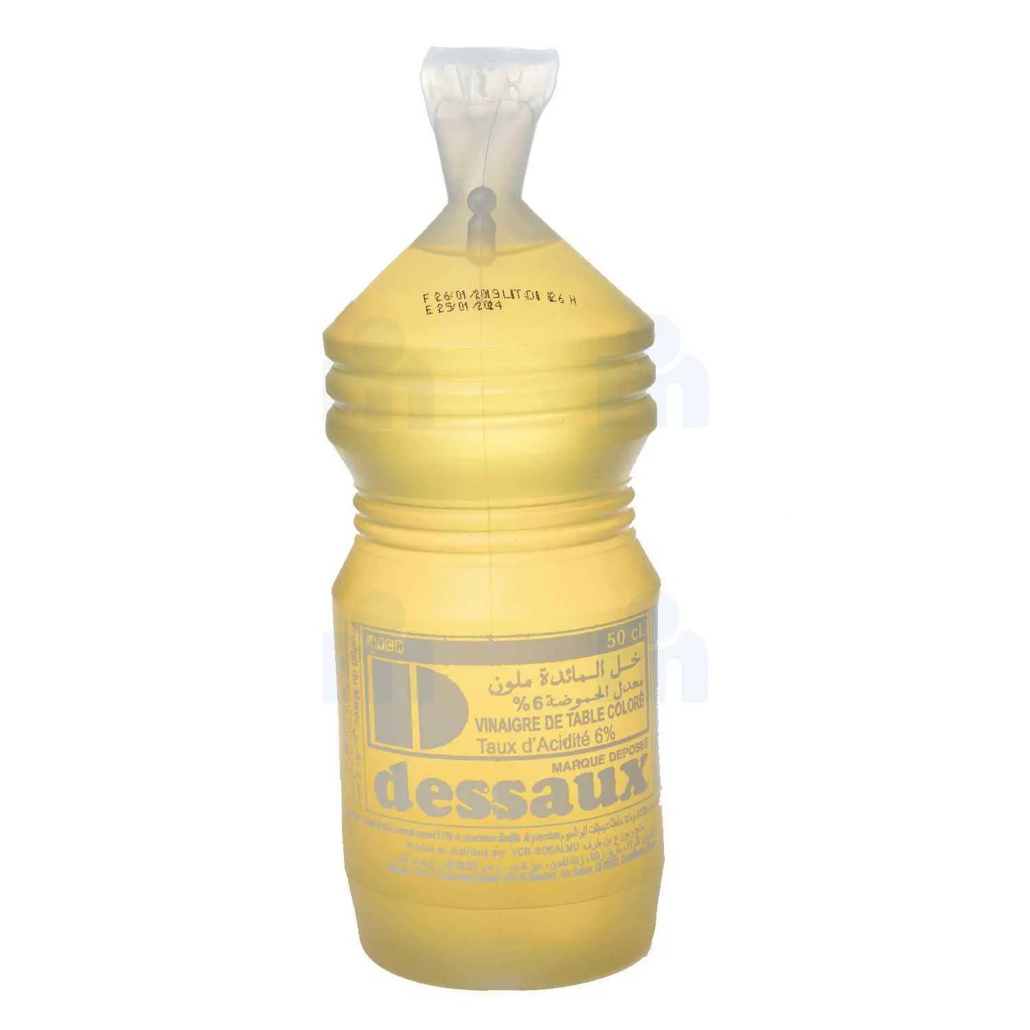 Vinaigre de table coloré 50cl - DESSAUX