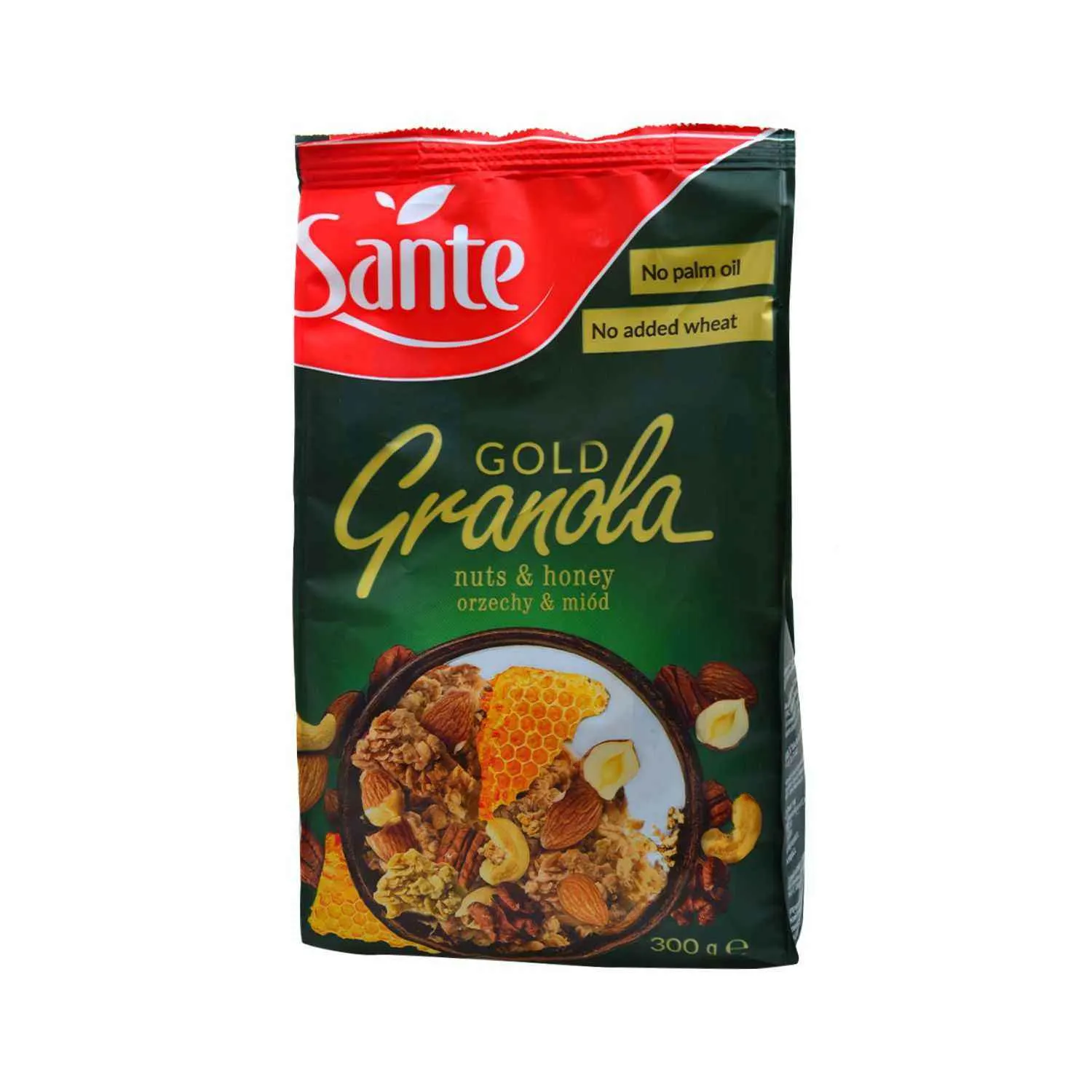 Granola Gold noix et miel sans huile de palme 300g - SANTÉ