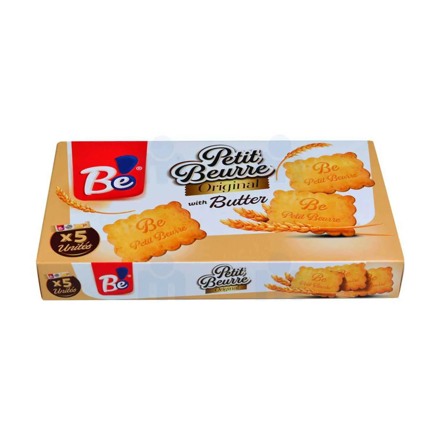 Biscuits au beurre Petit beurre Original x5 unités 300g - BE