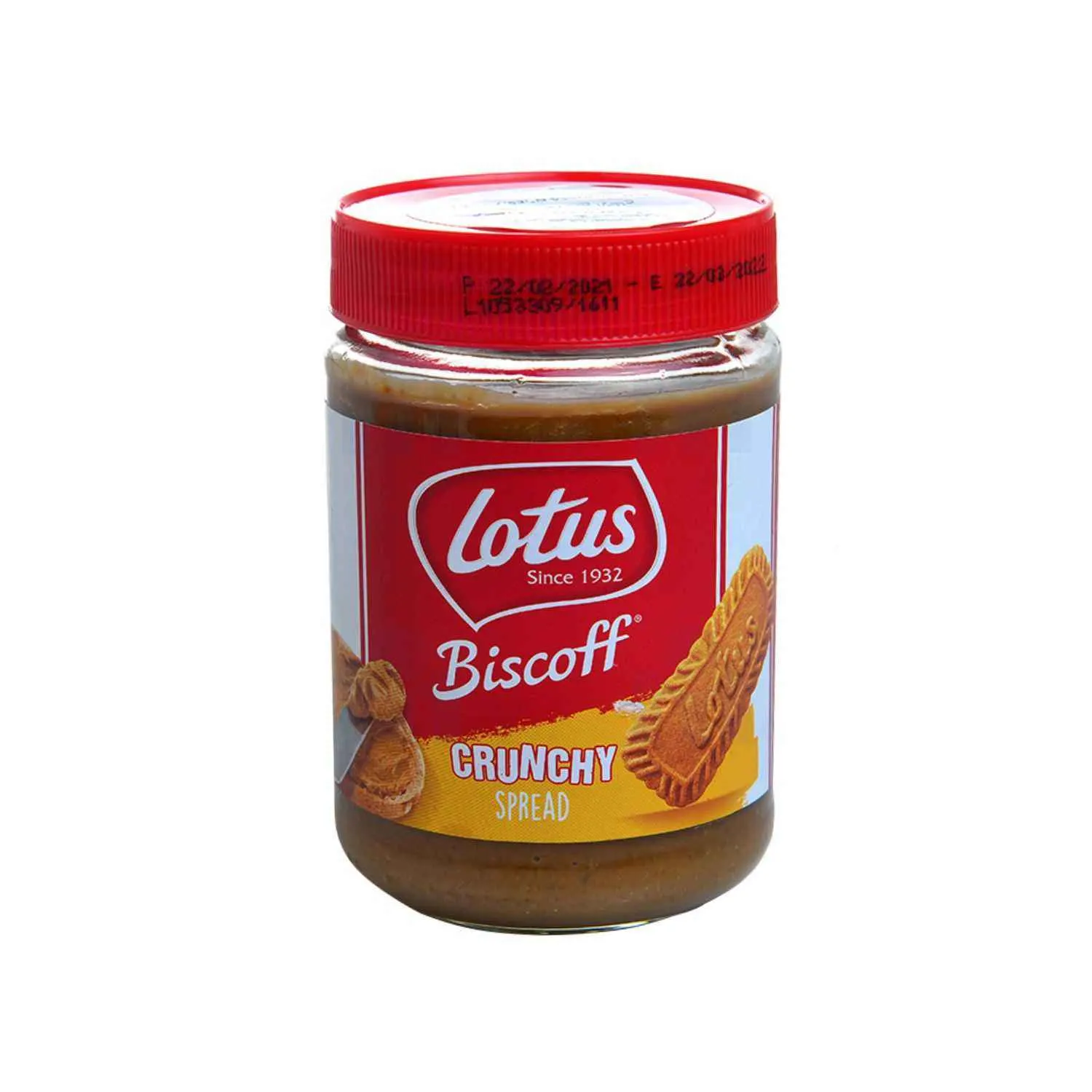 Pâte à tartiner Biscoff Crunchy 380g - LOTUS