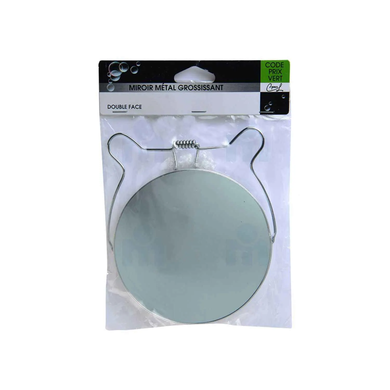 Miroir métal grossissant double face - C POUR L