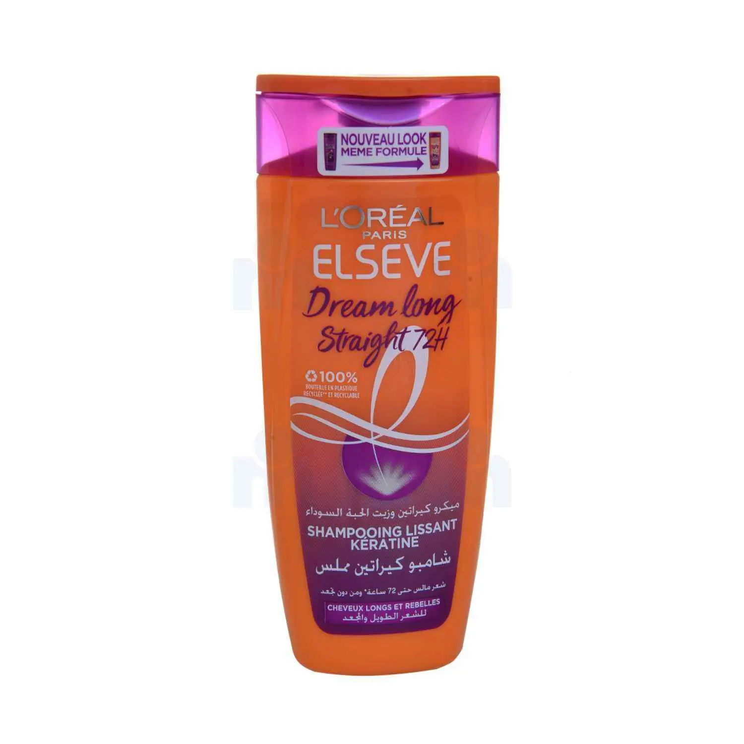 Shampoing lissant kératine dream long straight 72H 200ml - ELSEVE
