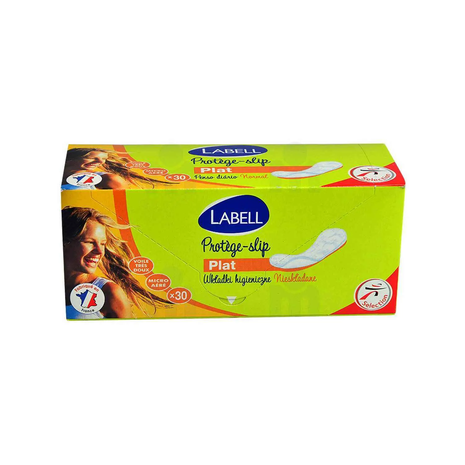 Intermarché - Protège-slip plat x30 - LABELL
