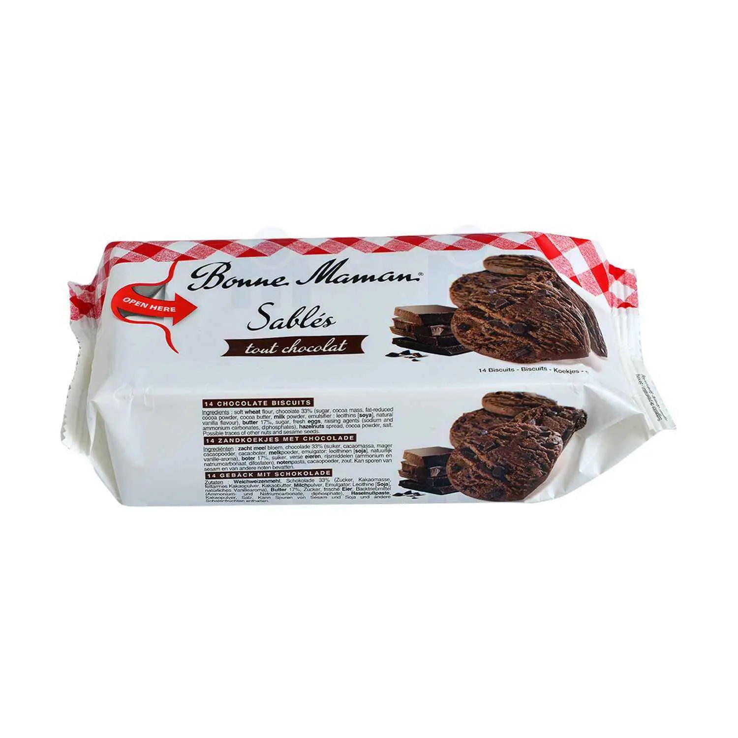 Sablés au chocolat 150g - BONNE MAMAN