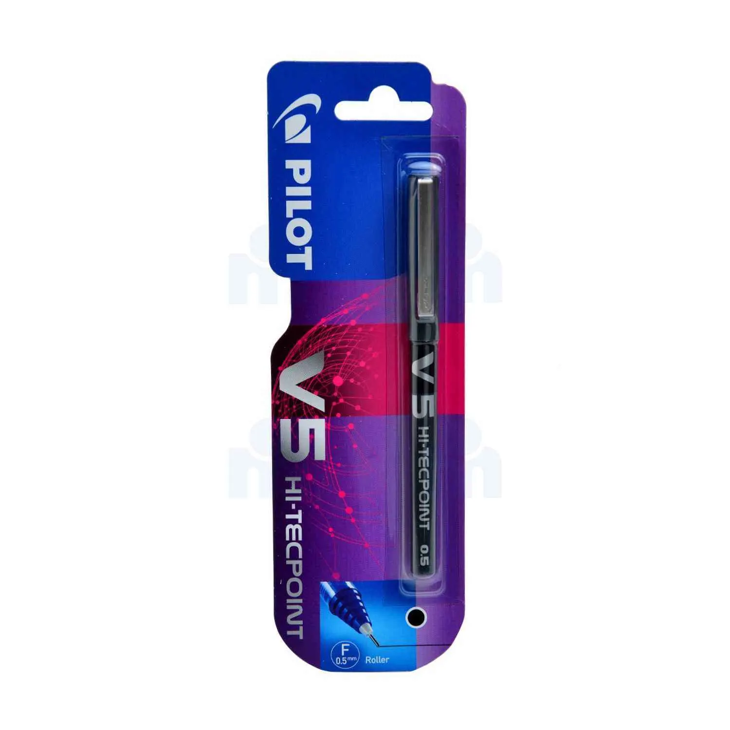 Stylo roller V5 encre liquide noir 0,5mm - PILOT