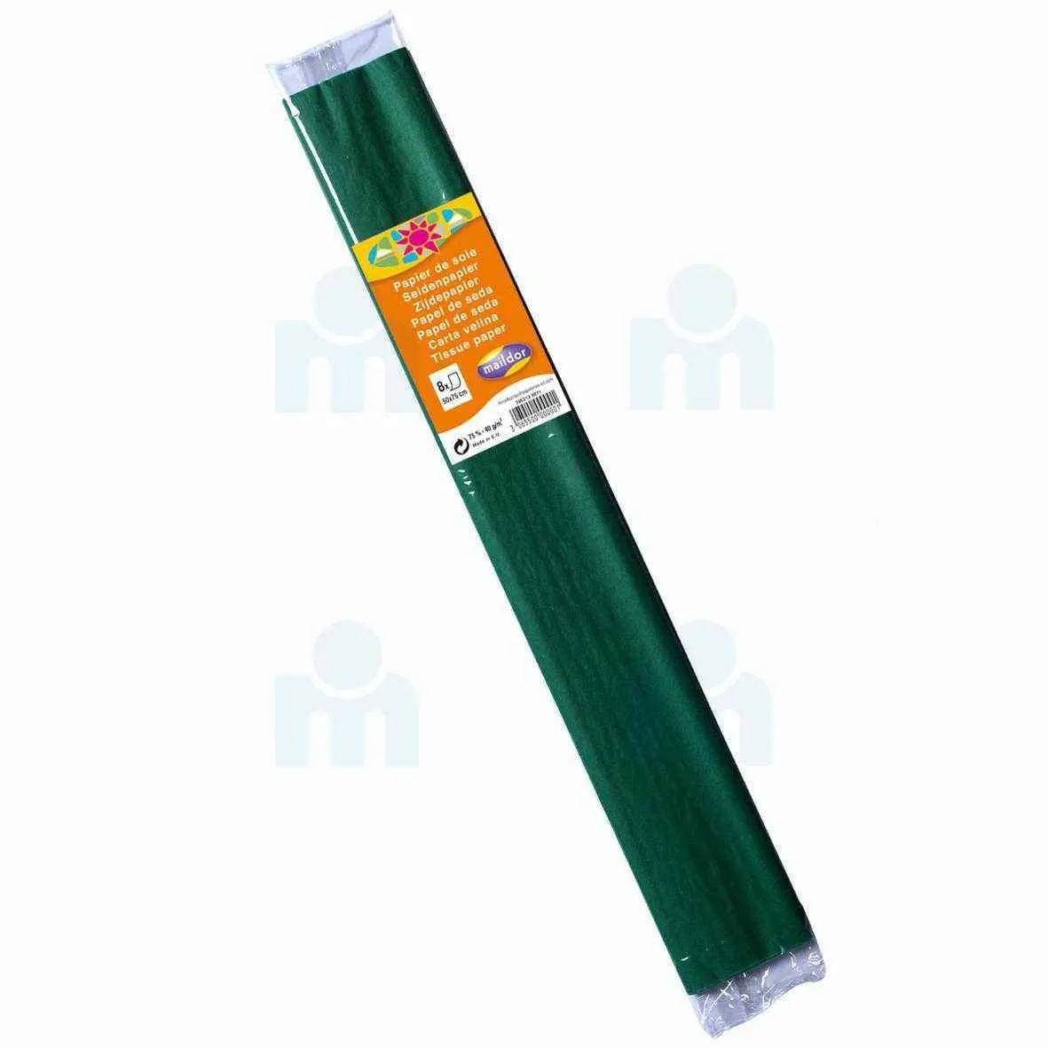 8 papiers de soie vert empire - MAILDOR