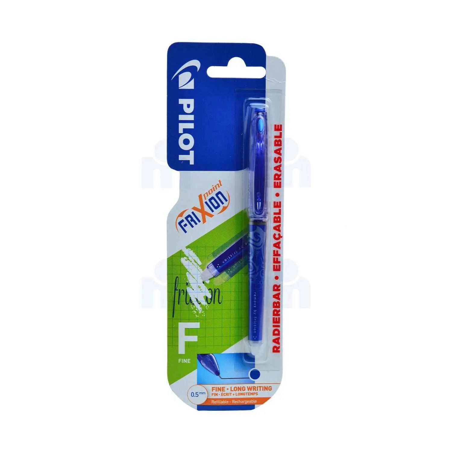 Stylo rollerball 0,5 mm Frixion Ball bleu - PILOT