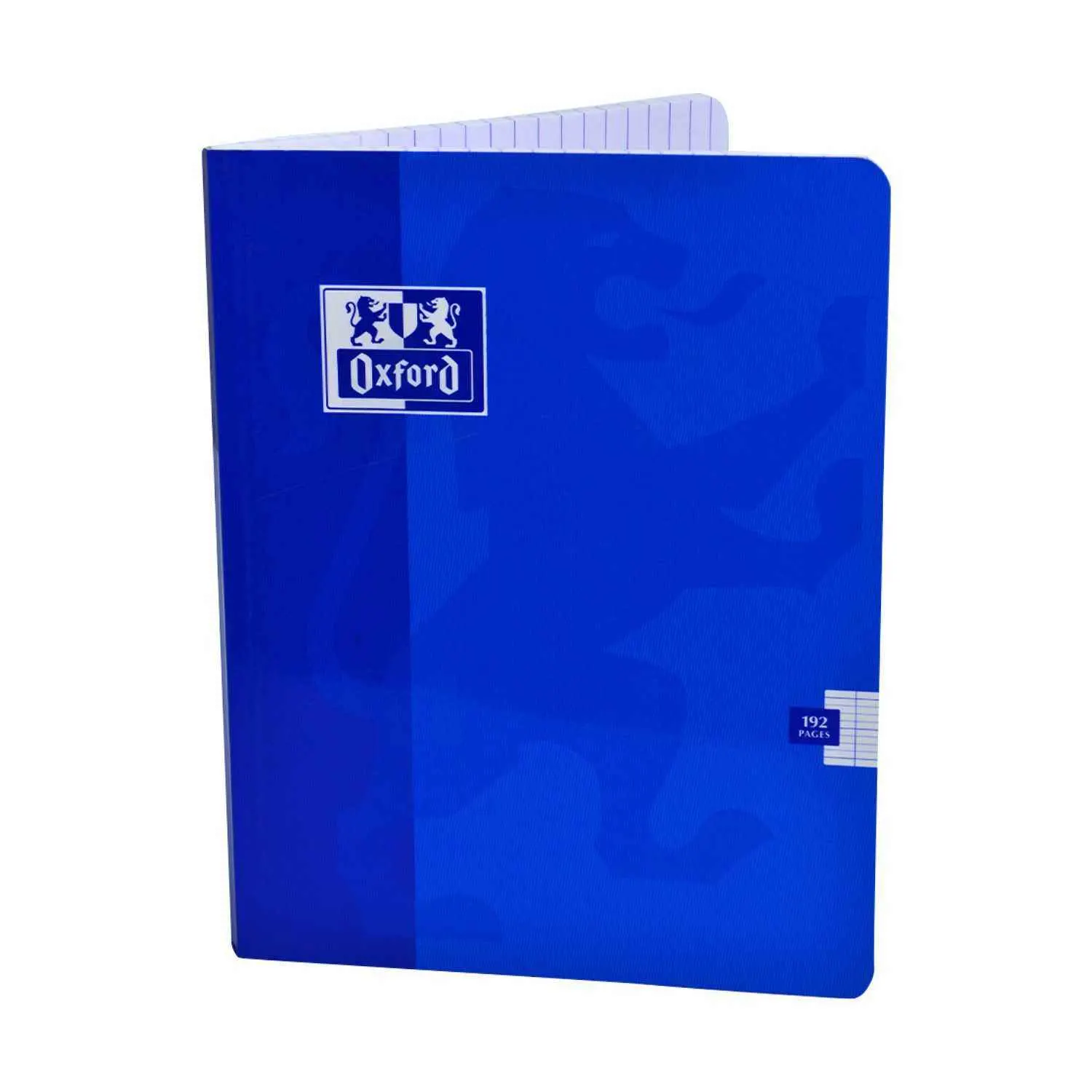 Cahier scolaire piqué petit format grands carreaux séyès 192 pages 90g - OXFORD - vue 2
